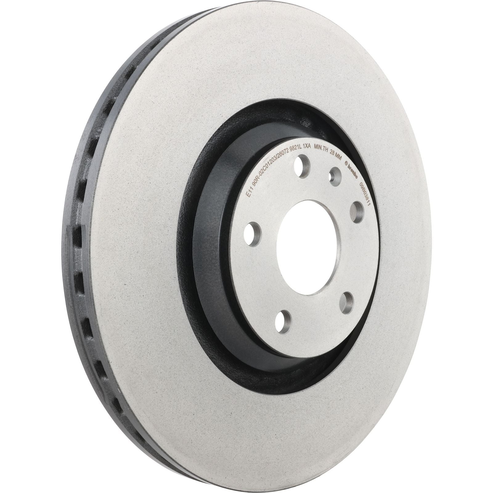 PRIME UV Coated Front Disc Brake Rotor - 09.B038.11_26