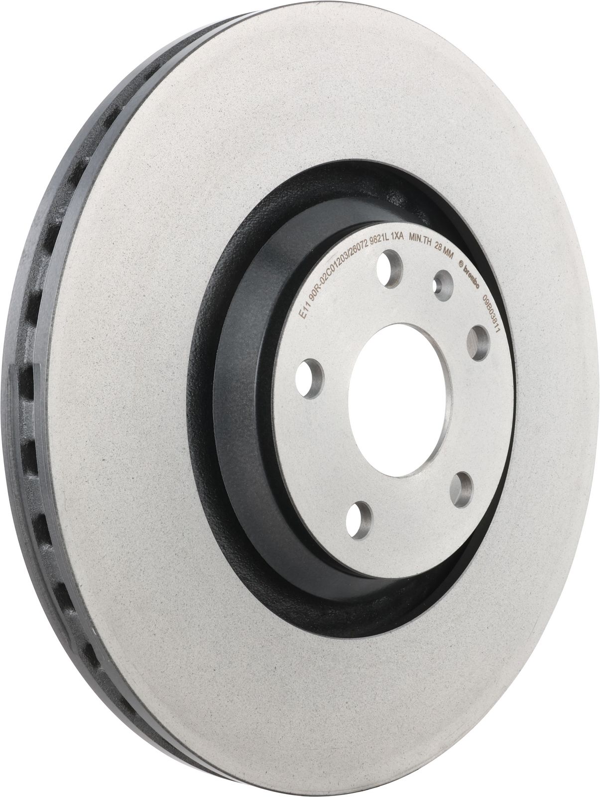 PRIME UV Coated Front Disc Brake Rotor - 09.B038.11_01