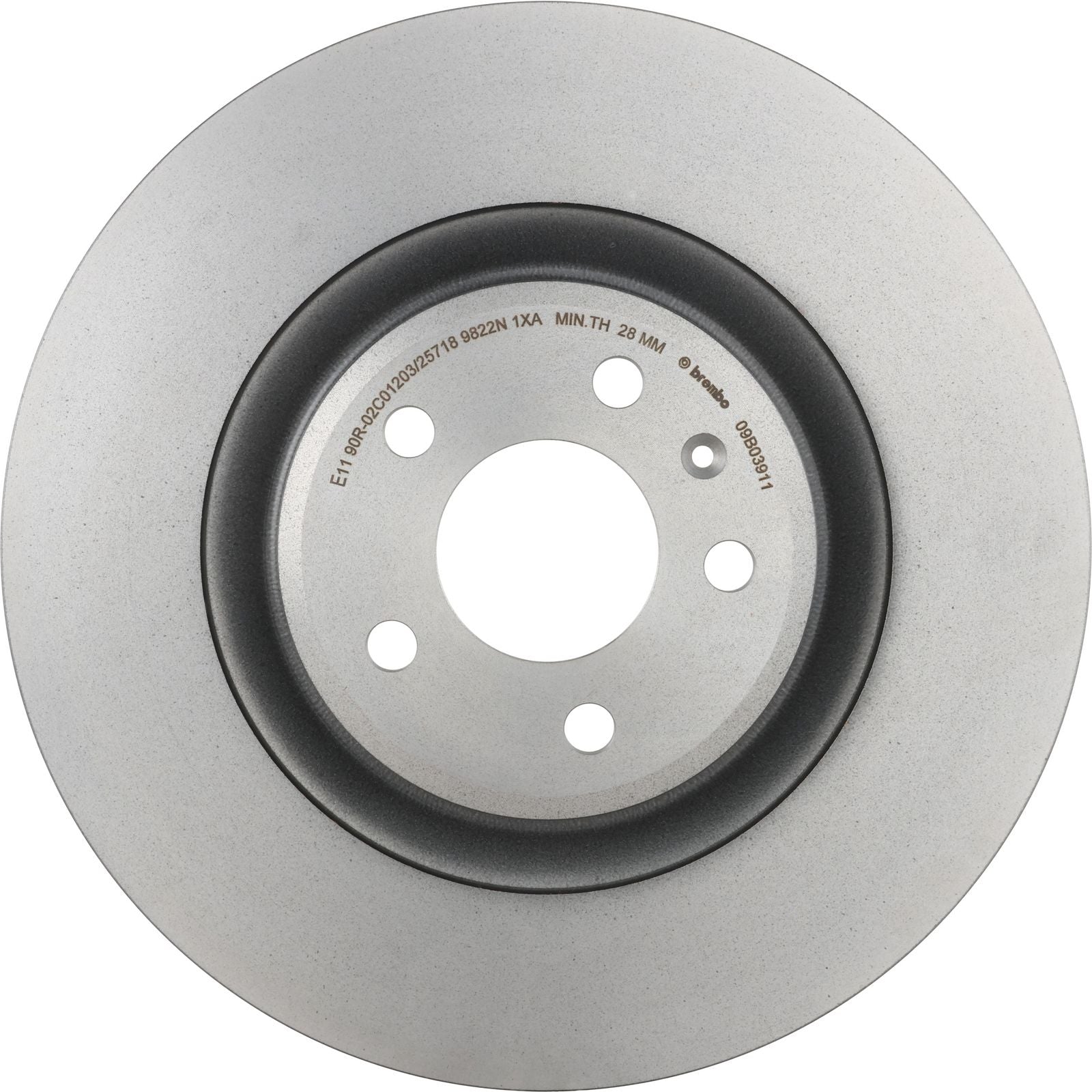 PRIME UV Coated Front Disc Brake Rotor - 09.B039.11_28