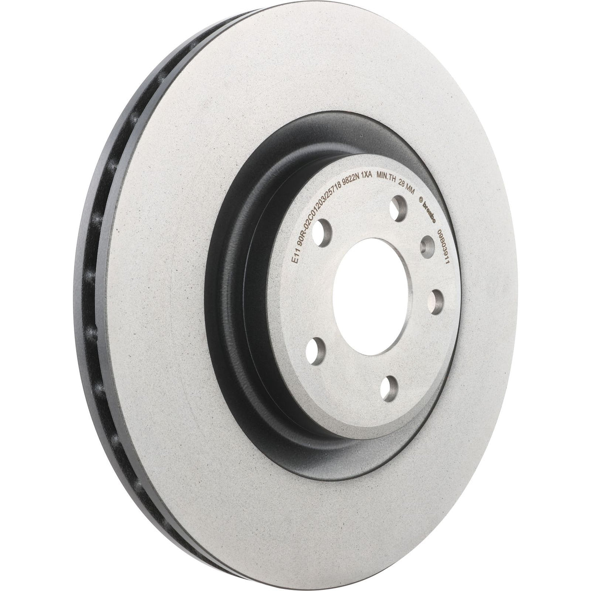 PRIME UV Coated Front Disc Brake Rotor - 09.B039.11_26