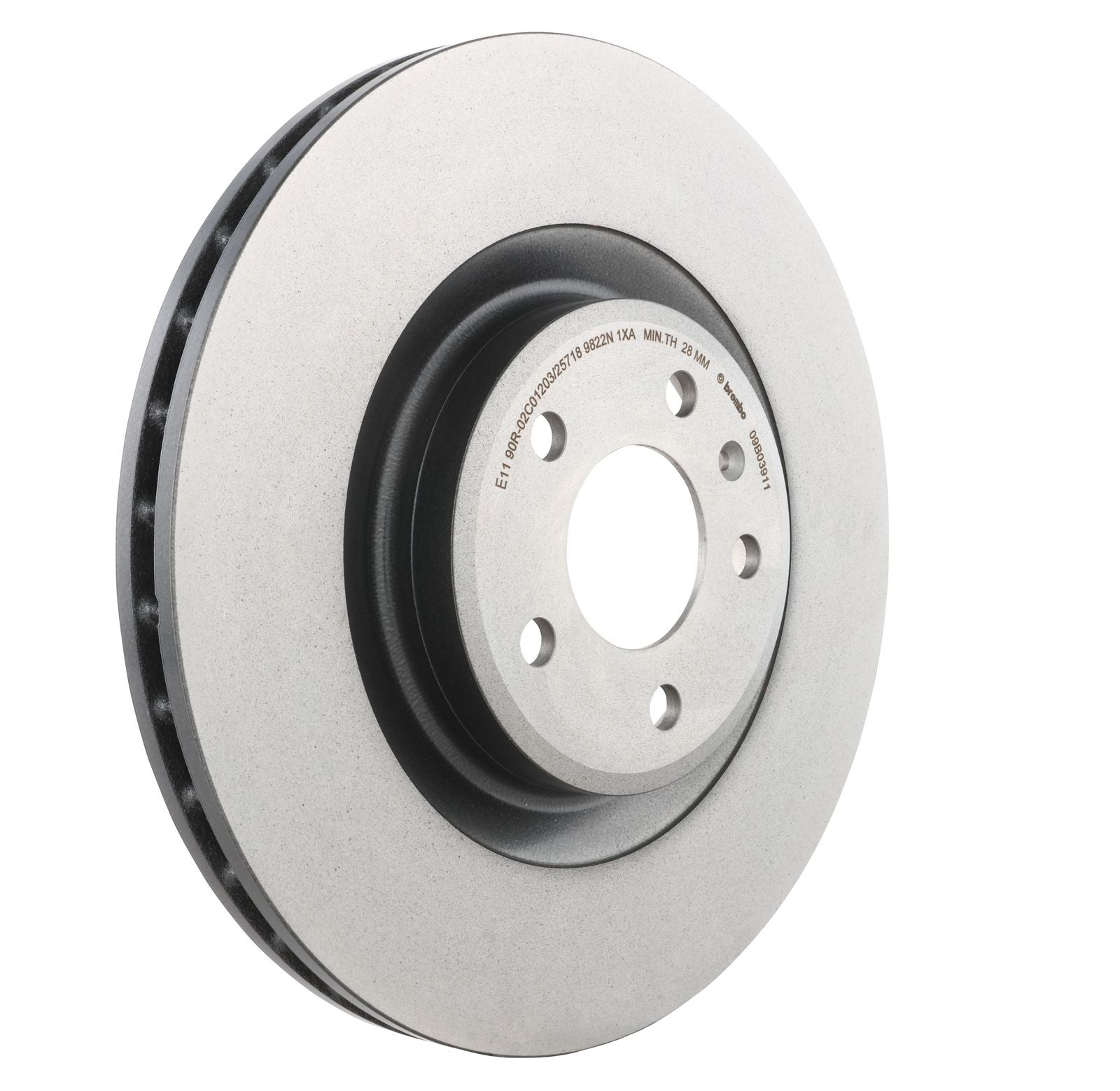 PRIME UV Coated Front Disc Brake Rotor - 09.B039.11_22