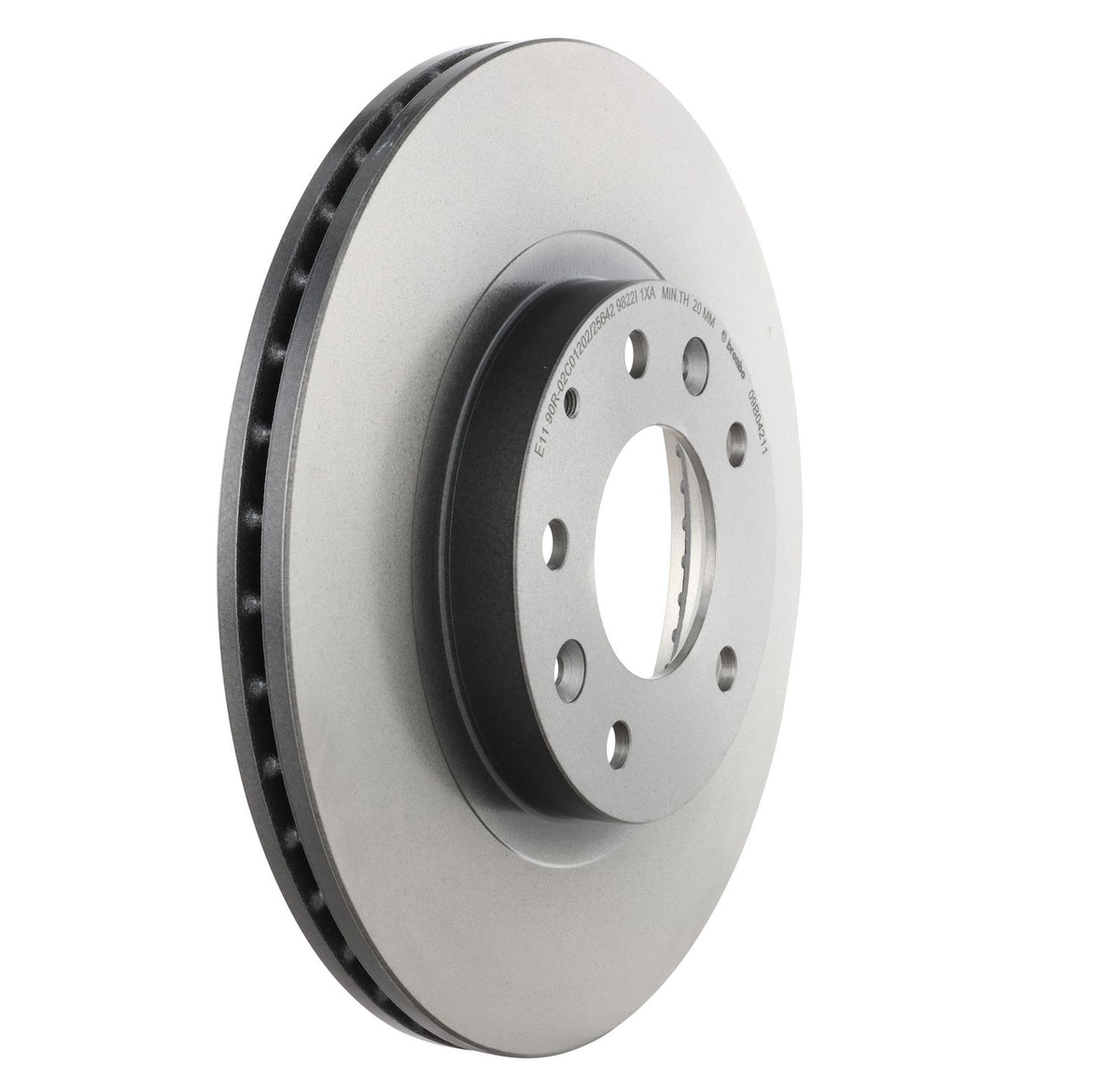 PRIME UV Coated Front Disc Brake Rotor - 09.B042.11_21