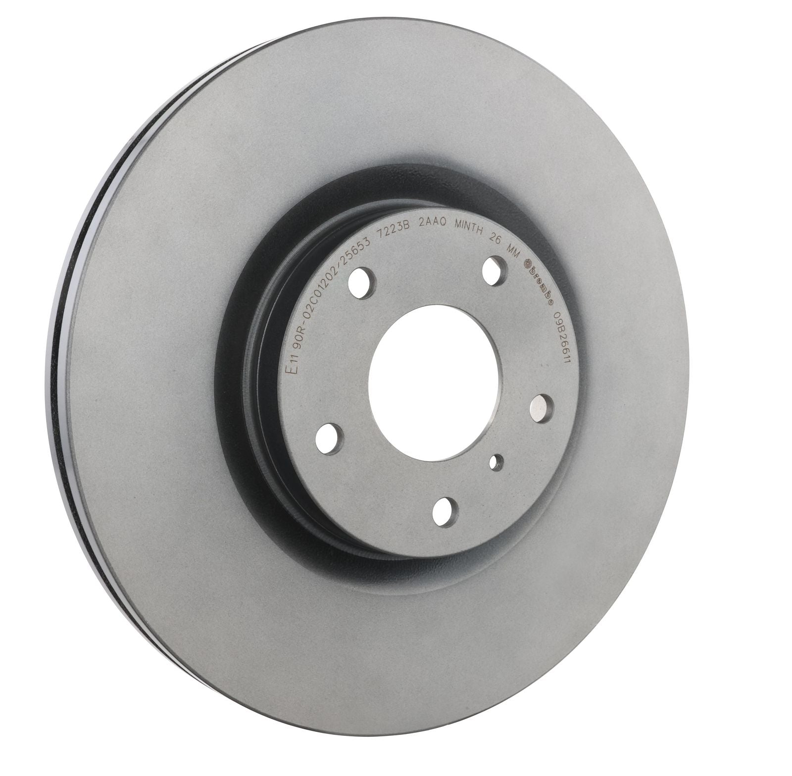 PRIME UV Coated Front Disc Brake Rotor - 09.B266.11_28