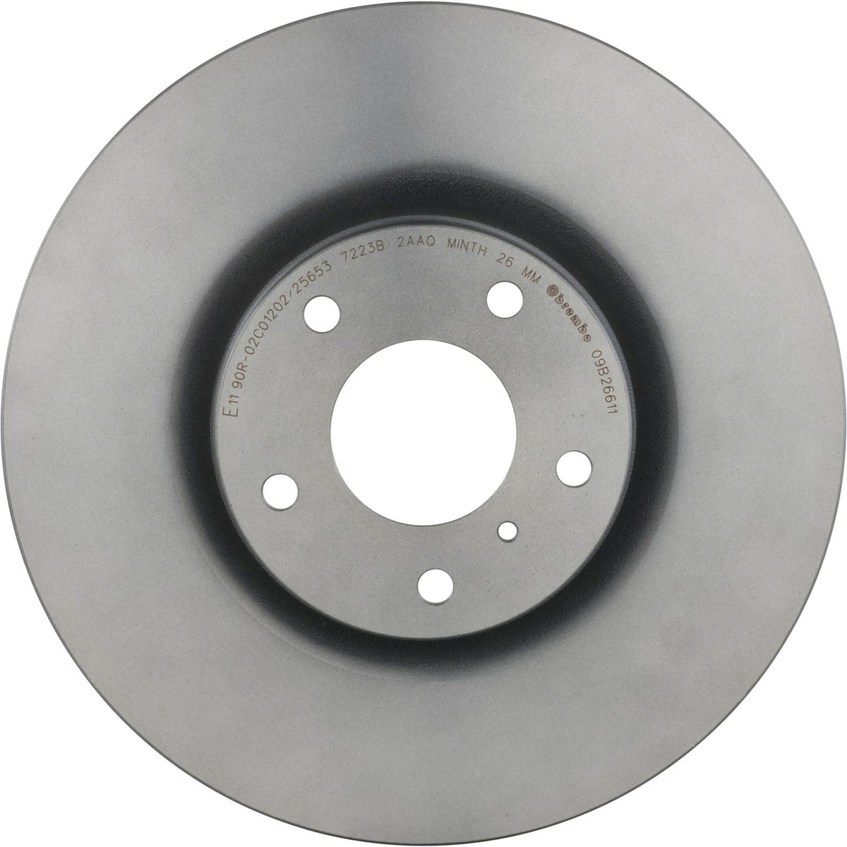 PRIME UV Coated Front Disc Brake Rotor - 09.B266.11_01
