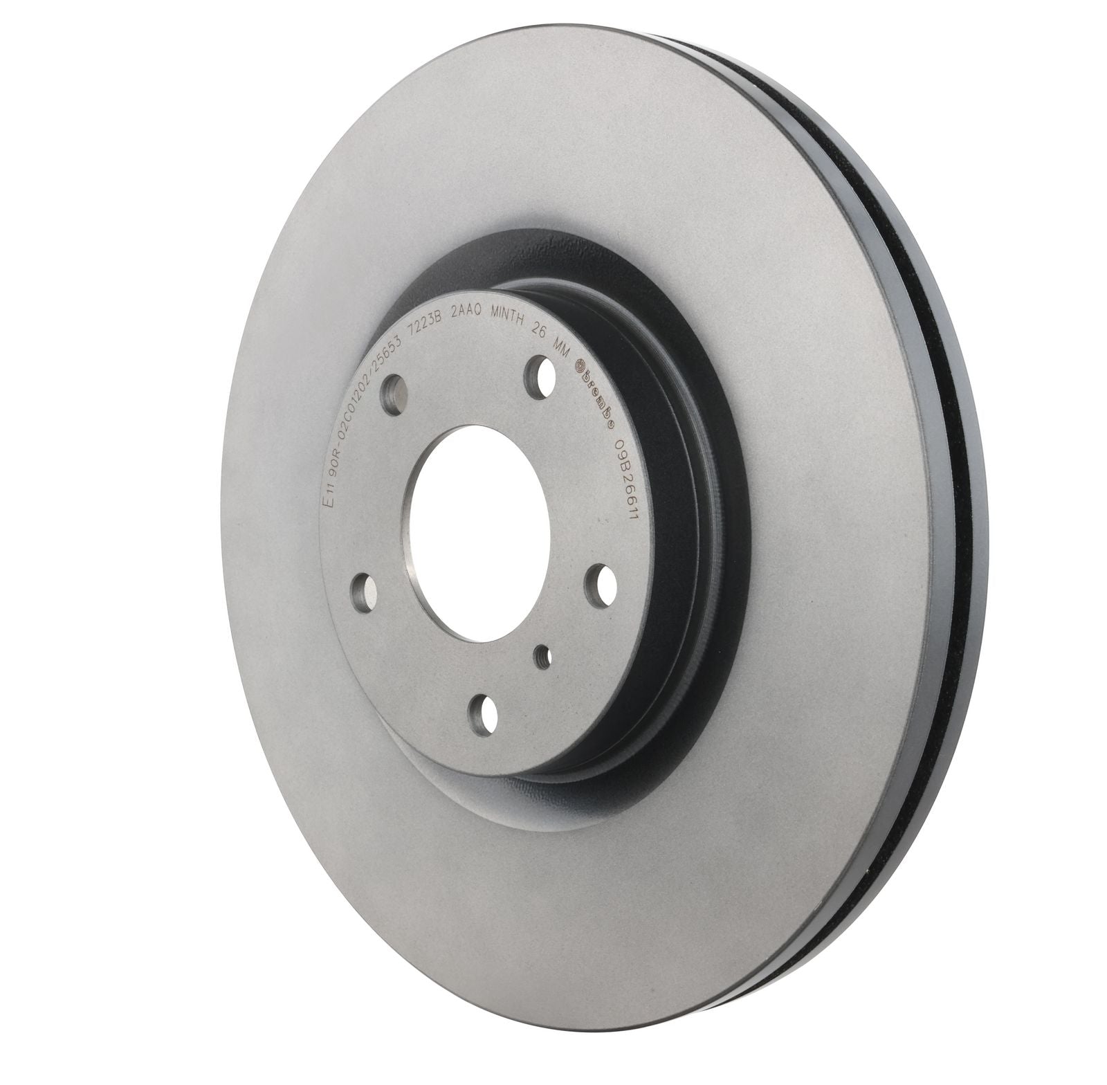 PRIME UV Coated Front Disc Brake Rotor - 09.B266.11_09