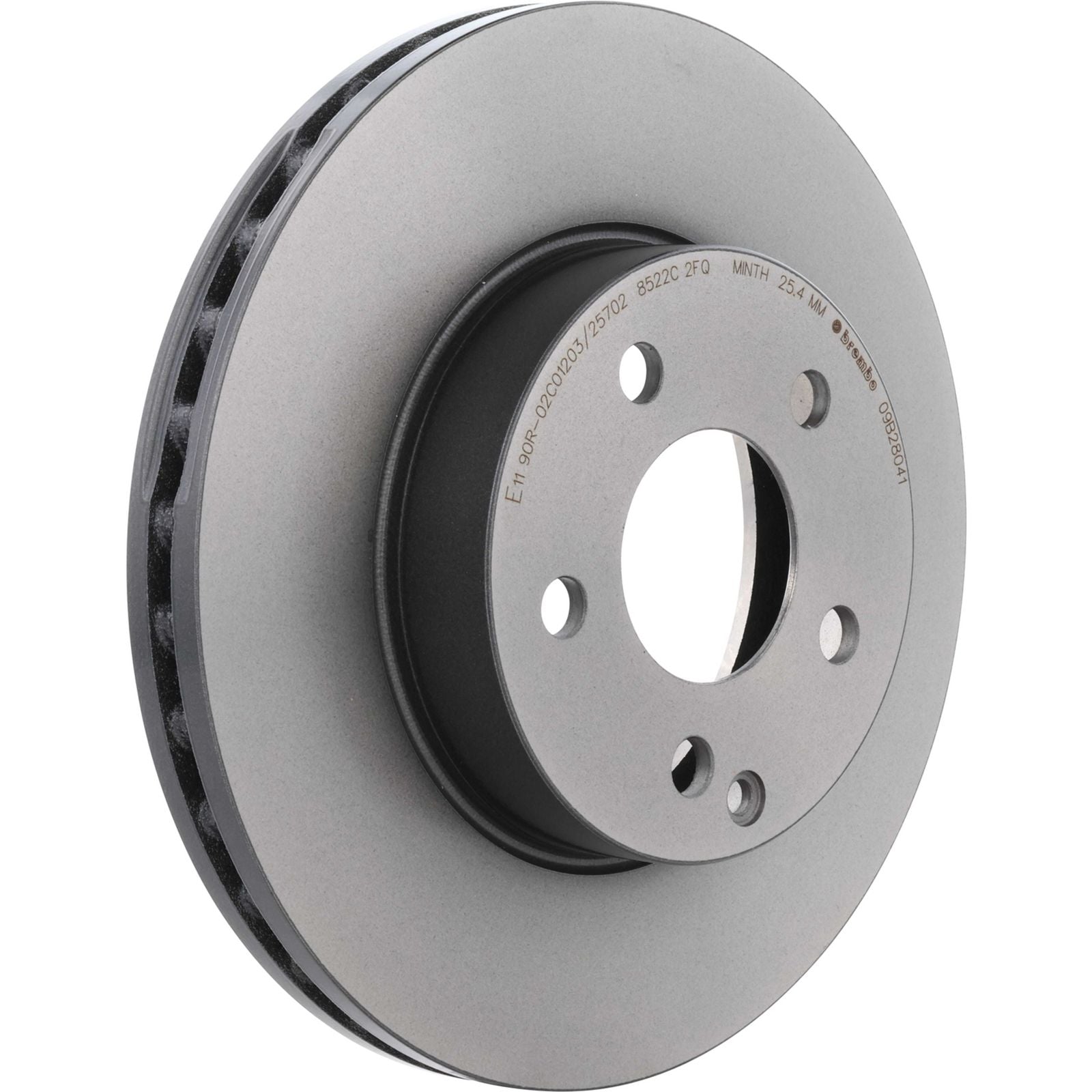 PRIME UV Coated Front Disc Brake Rotor - 09.B280.41_06