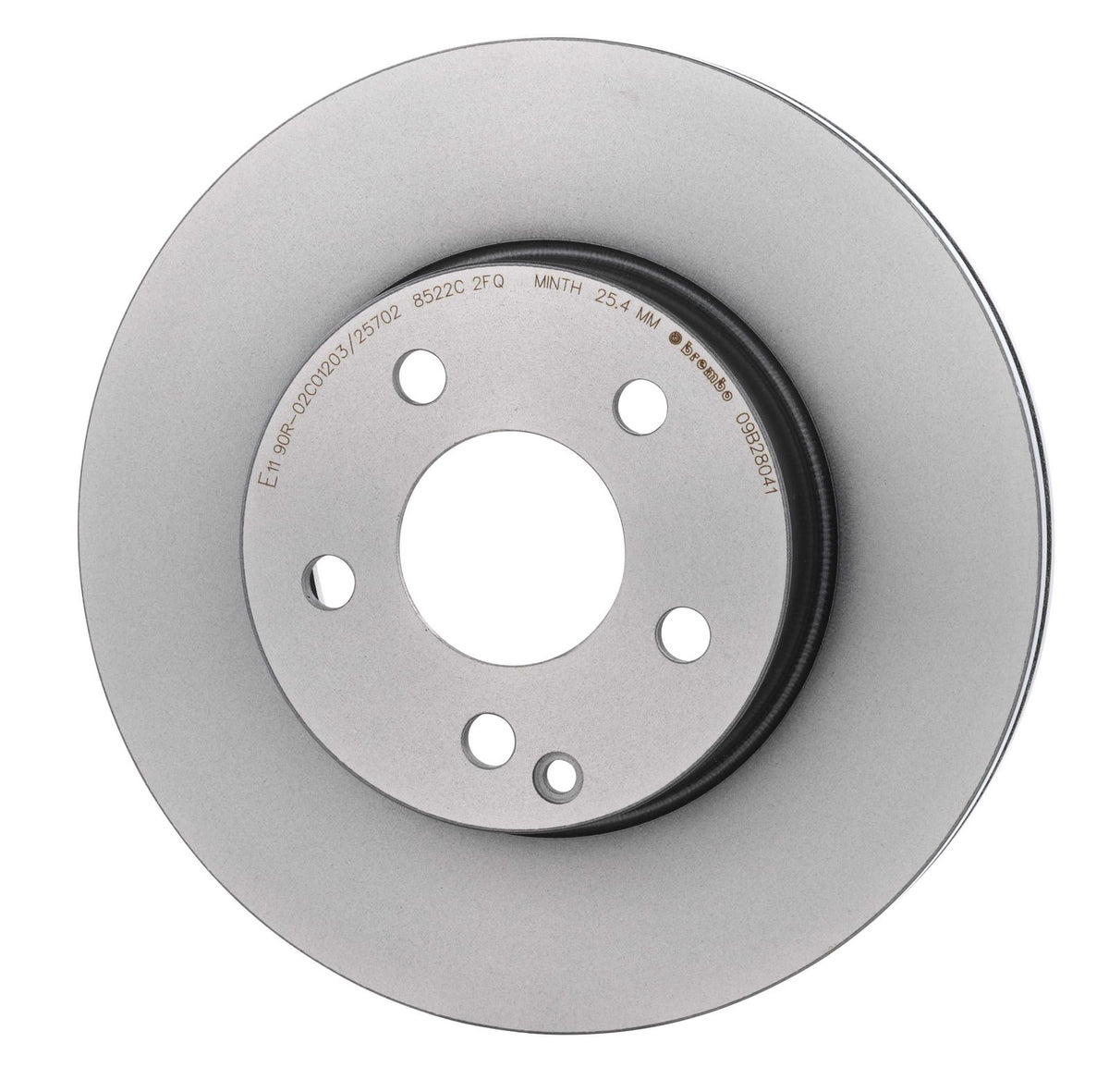 PRIME UV Coated Front Disc Brake Rotor - 09.B280.41_09