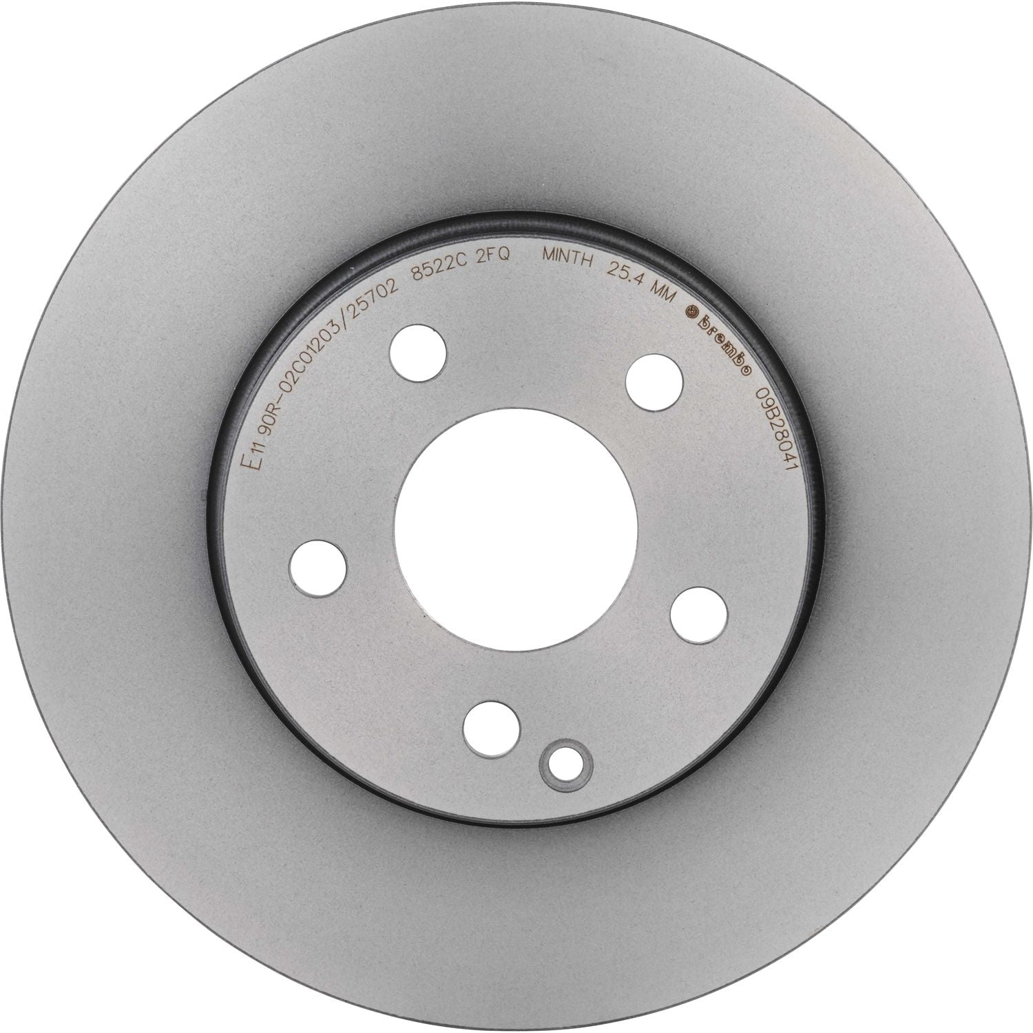 PRIME UV Coated Front Disc Brake Rotor - 09.B280.41_02
