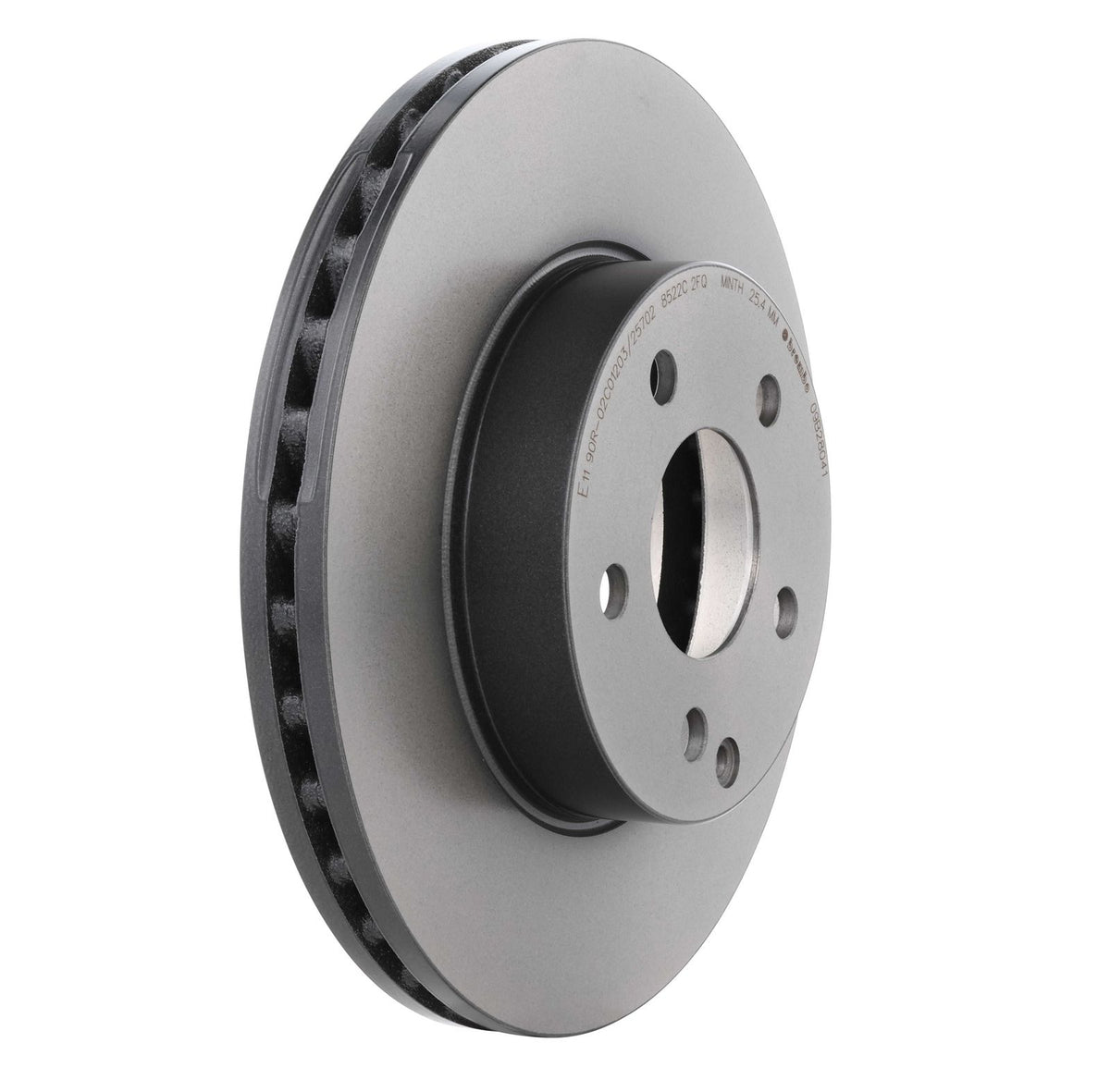PRIME UV Coated Front Disc Brake Rotor - 09.B280.41_28