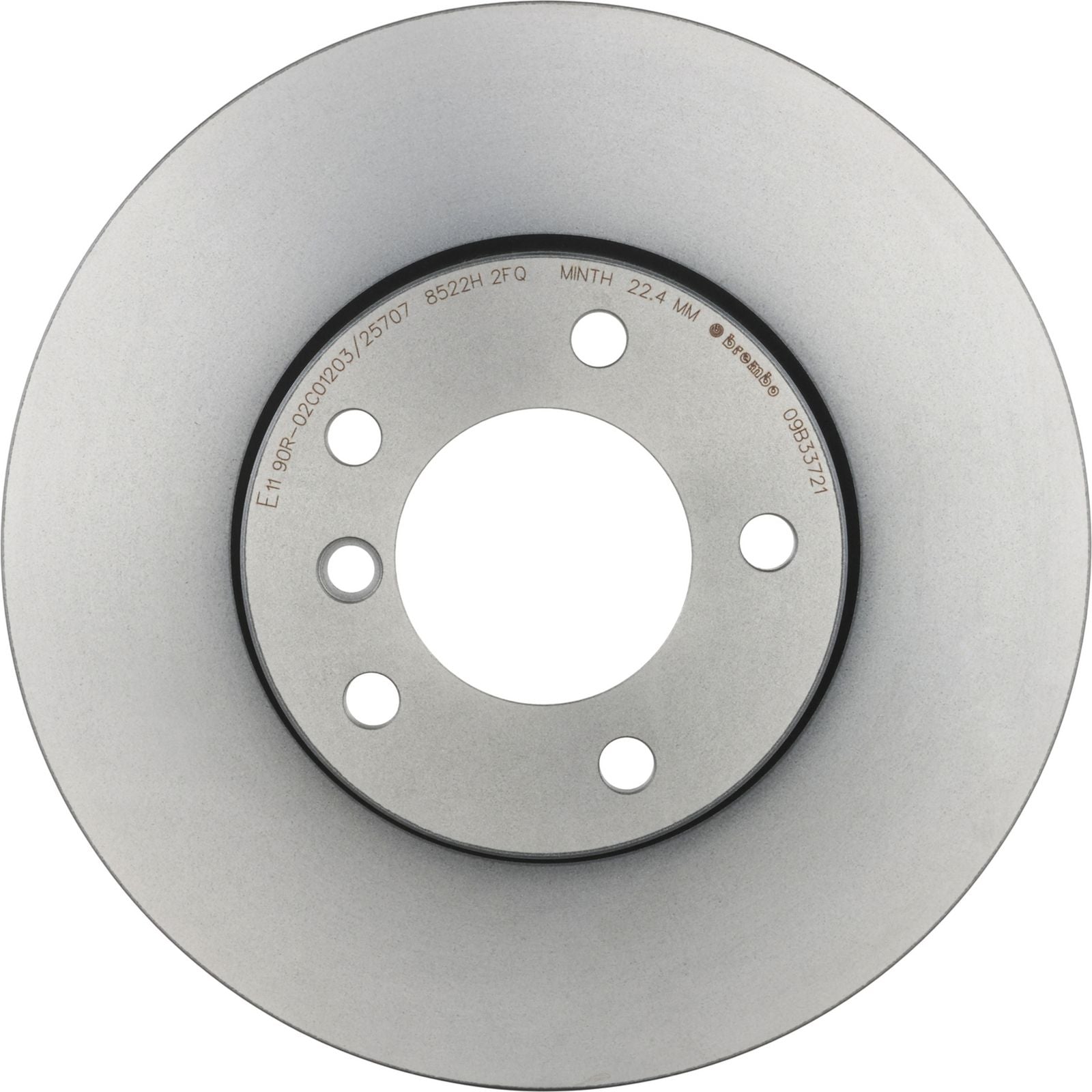 PRIME UV Coated Front Disc Brake Rotor - 09.B337.21_06