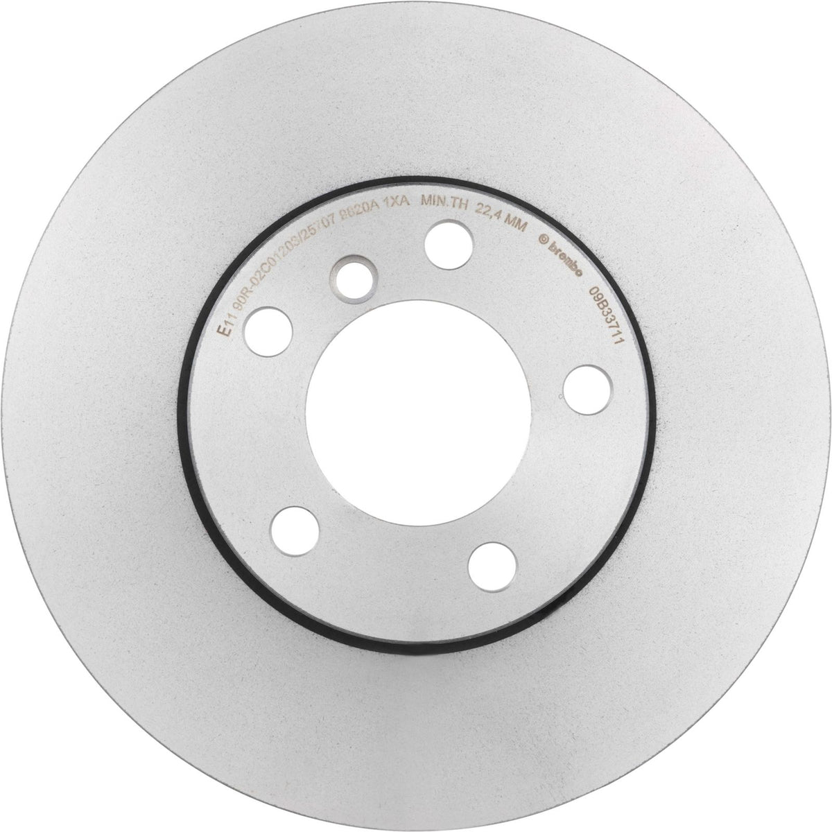 PRIME UV Coated Front Disc Brake Rotor - 09.B337.11_01
