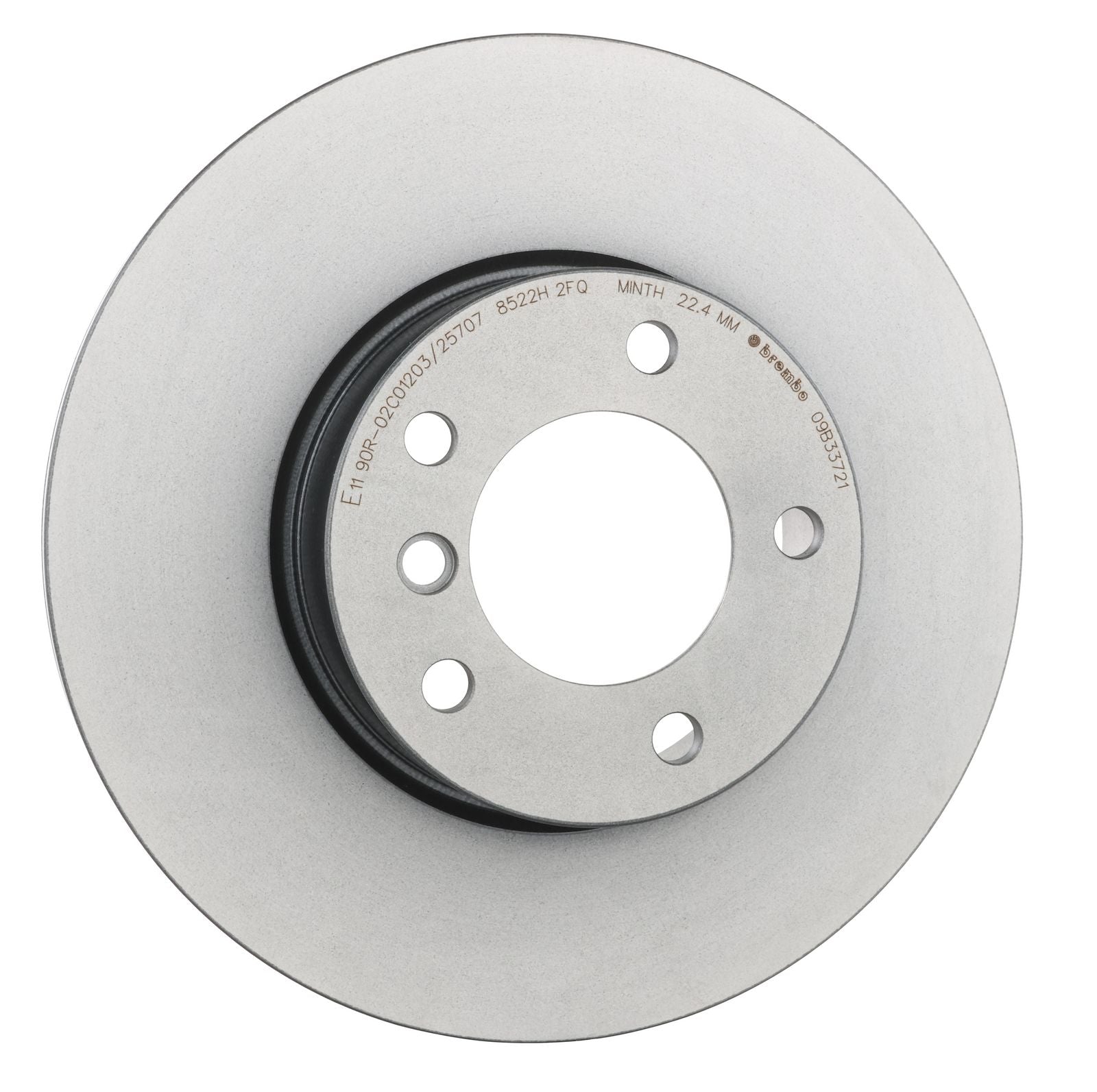 PRIME UV Coated Front Disc Brake Rotor - 09.B337.21_31