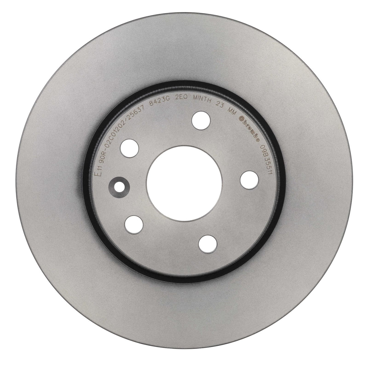 PRIME UV Coated Front Disc Brake Rotor - 09.B355.11_08