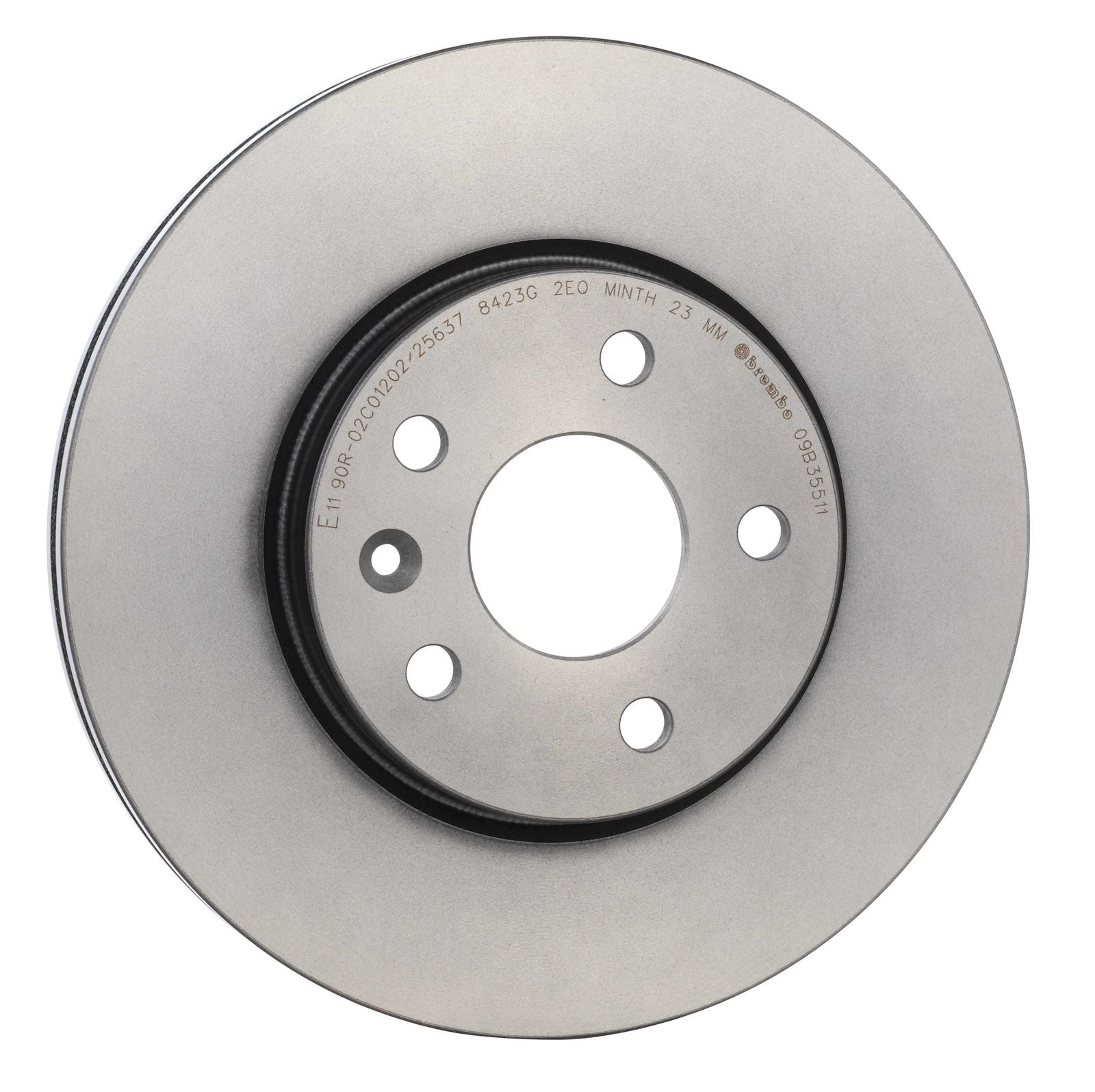 PRIME UV Coated Front Disc Brake Rotor - 09.B355.11_31