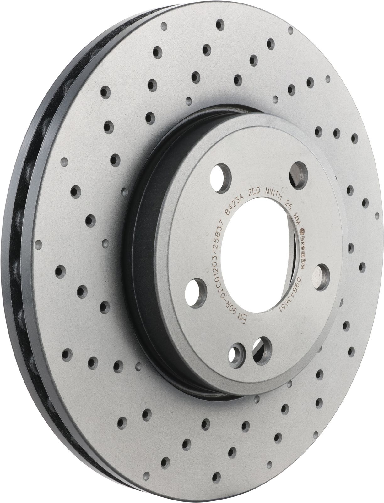 PRIME UV Coated Front Disc Brake Rotor - 09.B436.51_01