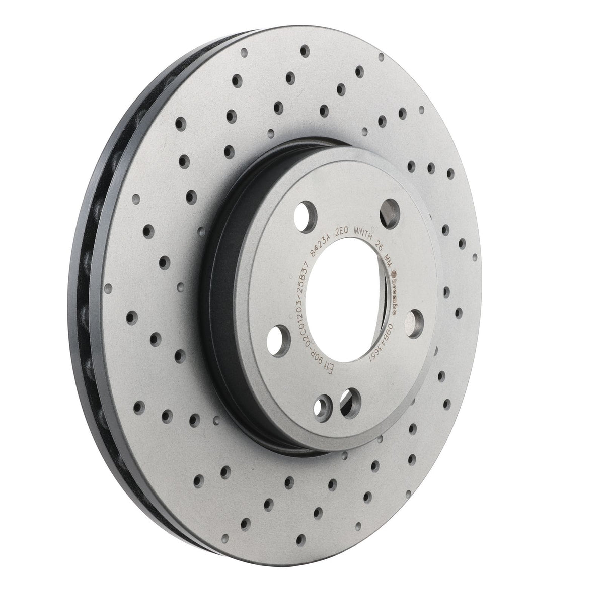 PRIME UV Coated Front Disc Brake Rotor - 09.B436.51_28