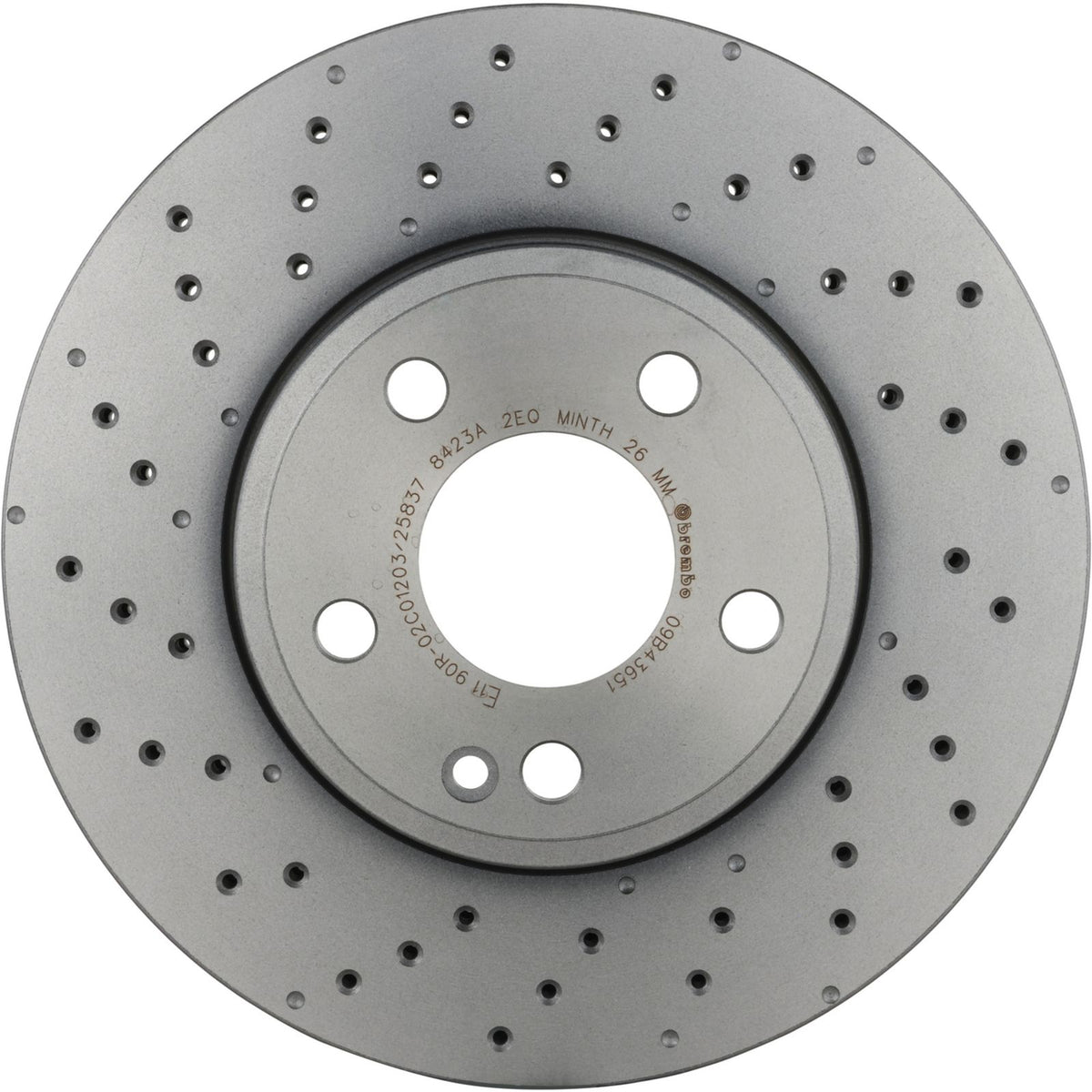 PRIME UV Coated Front Disc Brake Rotor - 09.B436.51_01