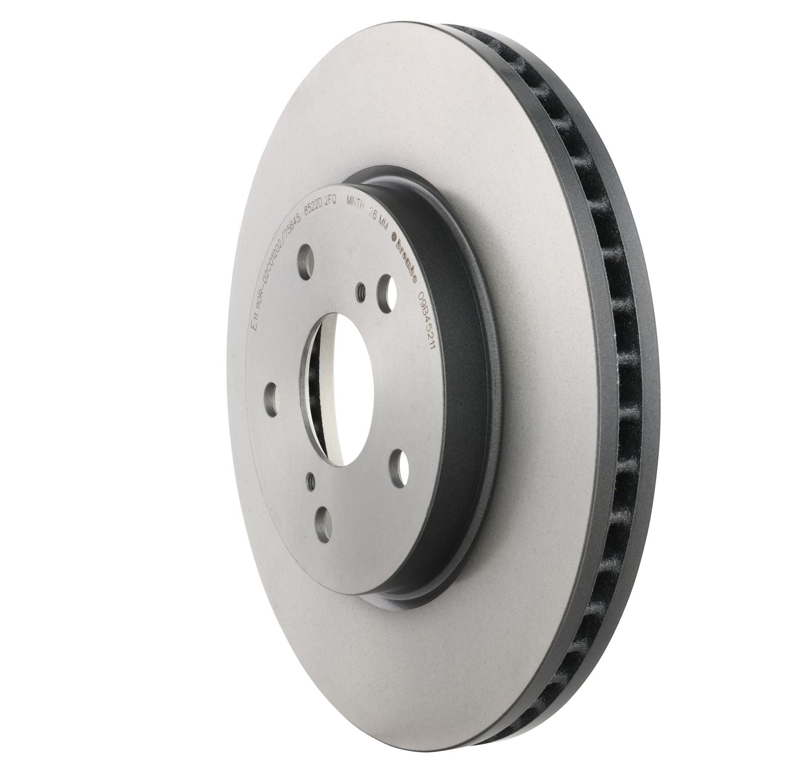 PRIME UV Coated Front Disc Brake Rotor - 09.B452.11_11