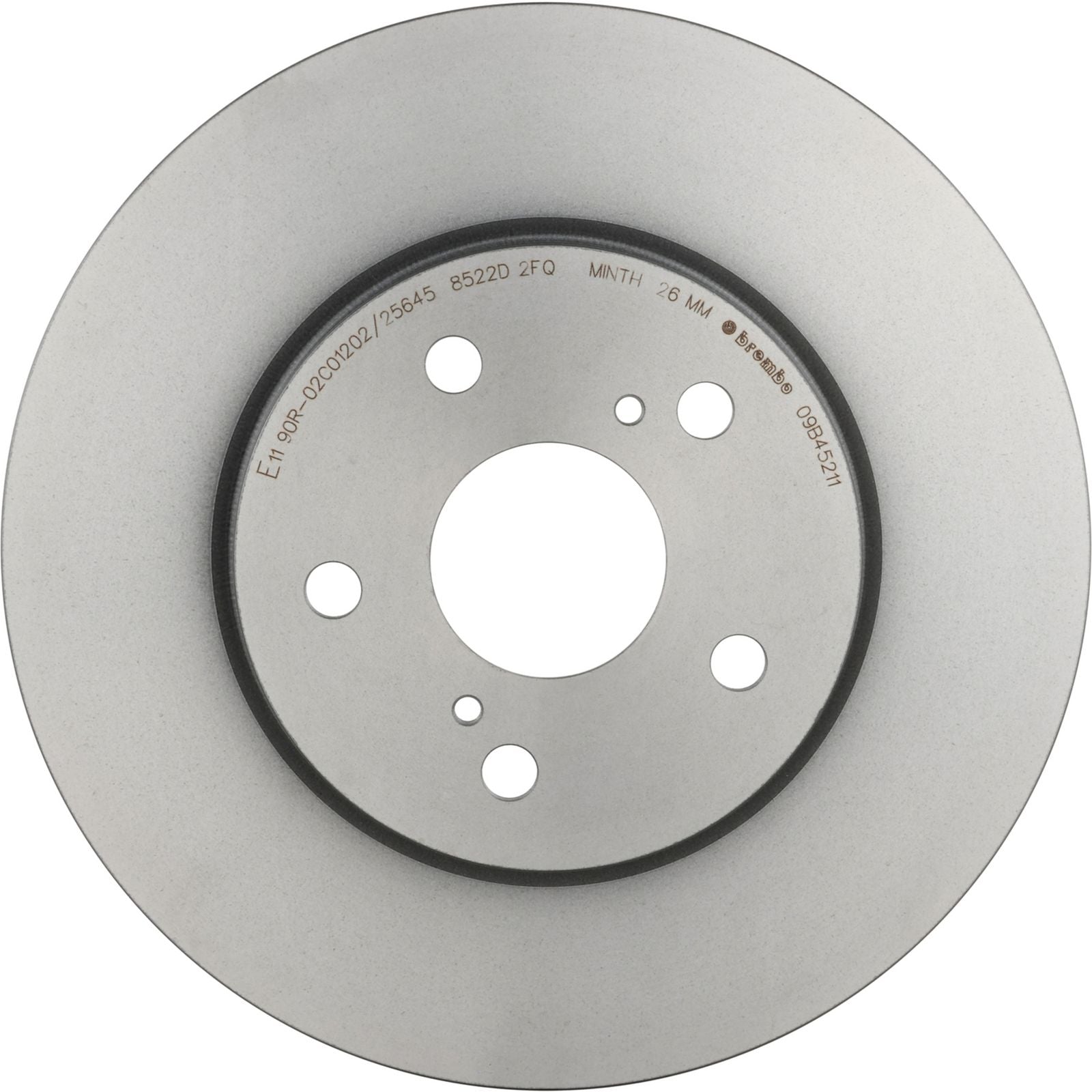 PRIME UV Coated Front Disc Brake Rotor - 09.B452.11_04