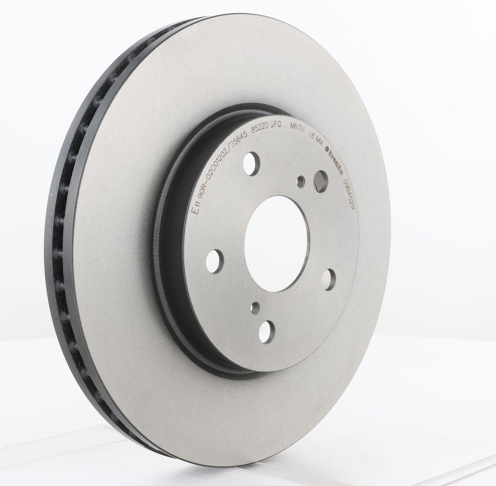 PRIME UV Coated Front Disc Brake Rotor - 09.B452.11_28
