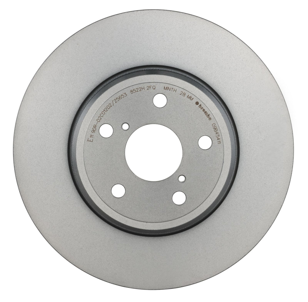 PRIME UV Coated Front Disc Brake Rotor - 09.B454.11_06