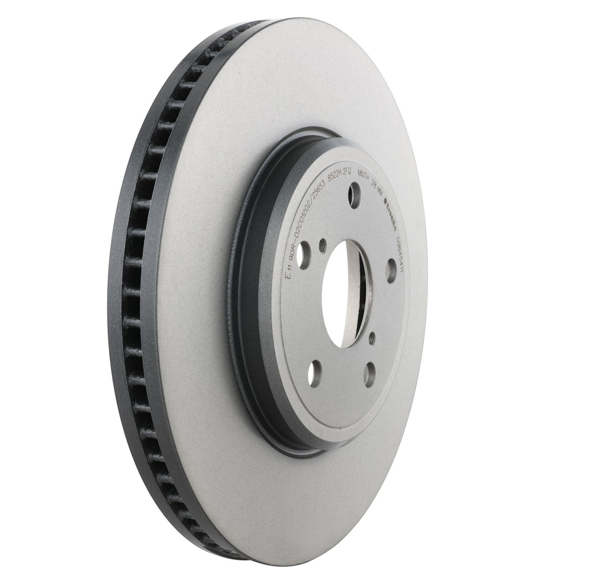 PRIME UV Coated Front Disc Brake Rotor - 09.B454.11_26