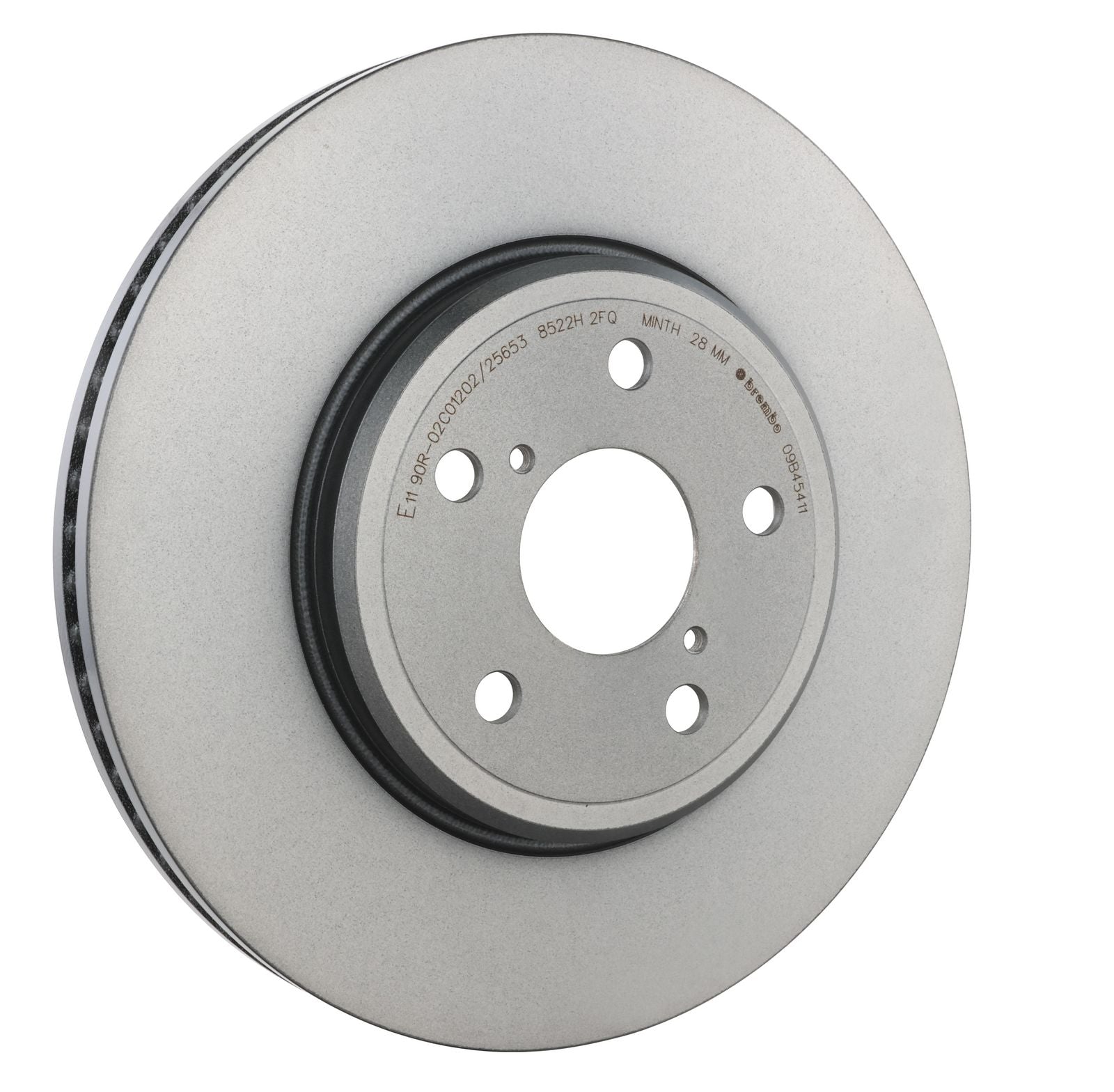 PRIME UV Coated Front Disc Brake Rotor - 09.B454.11_28