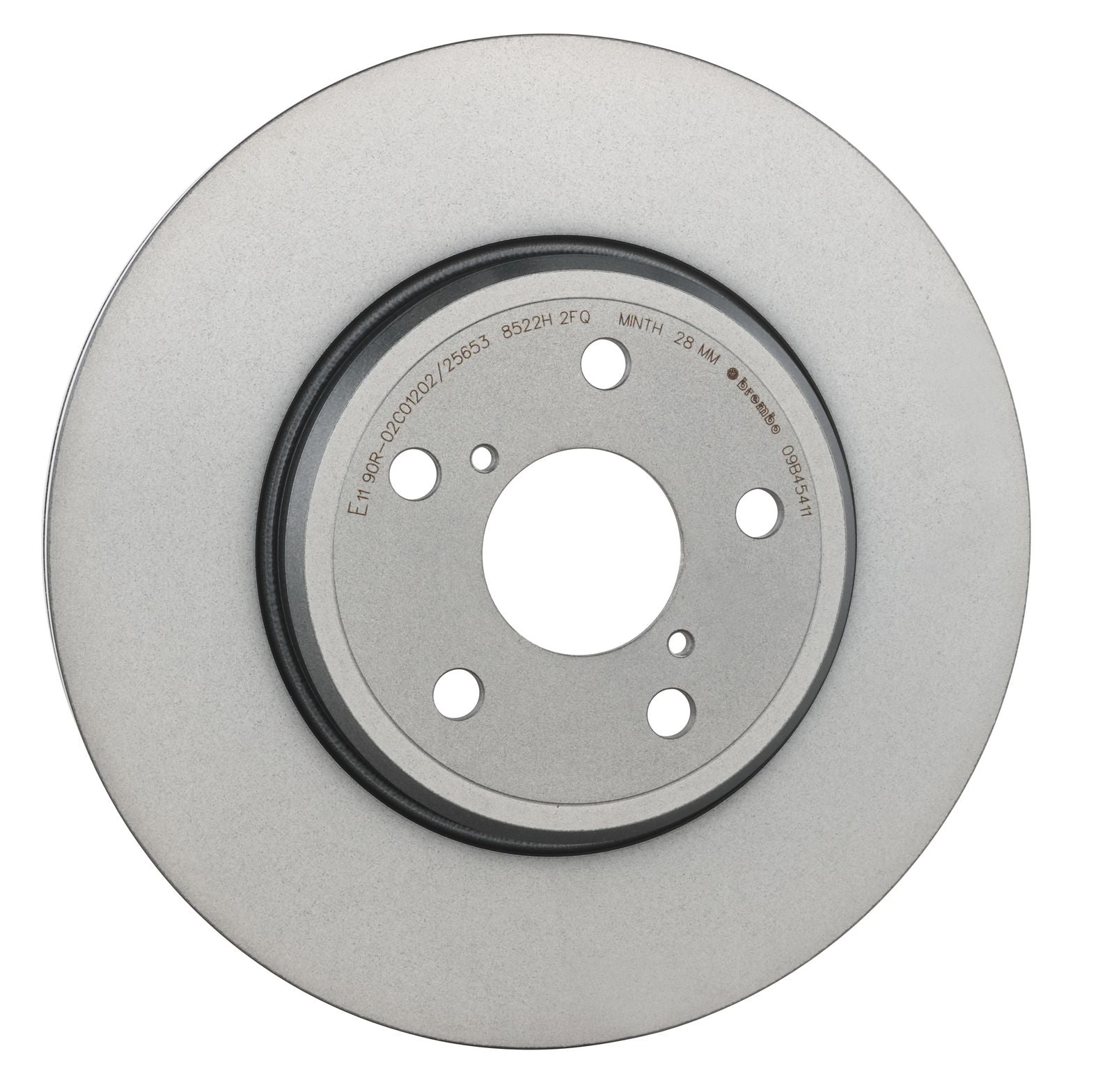 PRIME UV Coated Front Disc Brake Rotor - 09.B454.11_29