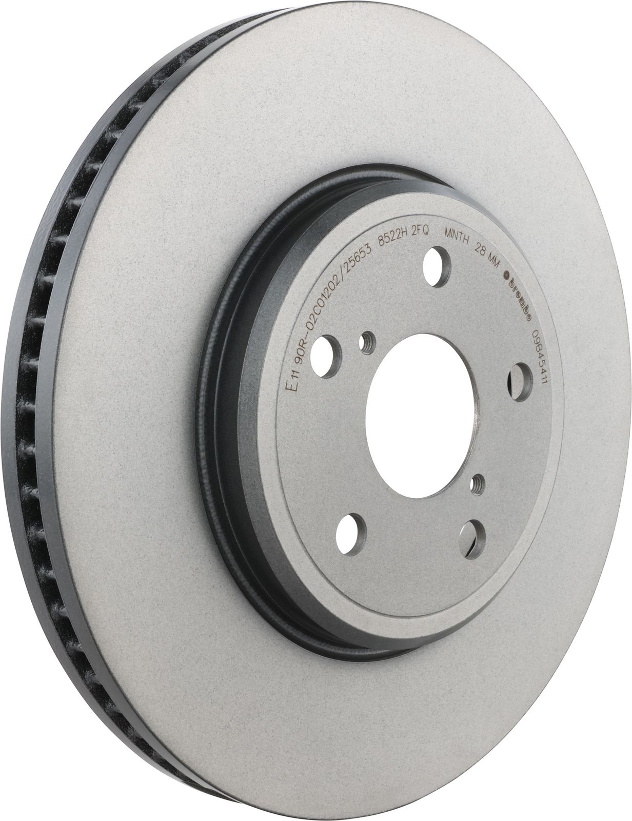 PRIME UV Coated Front Disc Brake Rotor - 09.B454.11_01