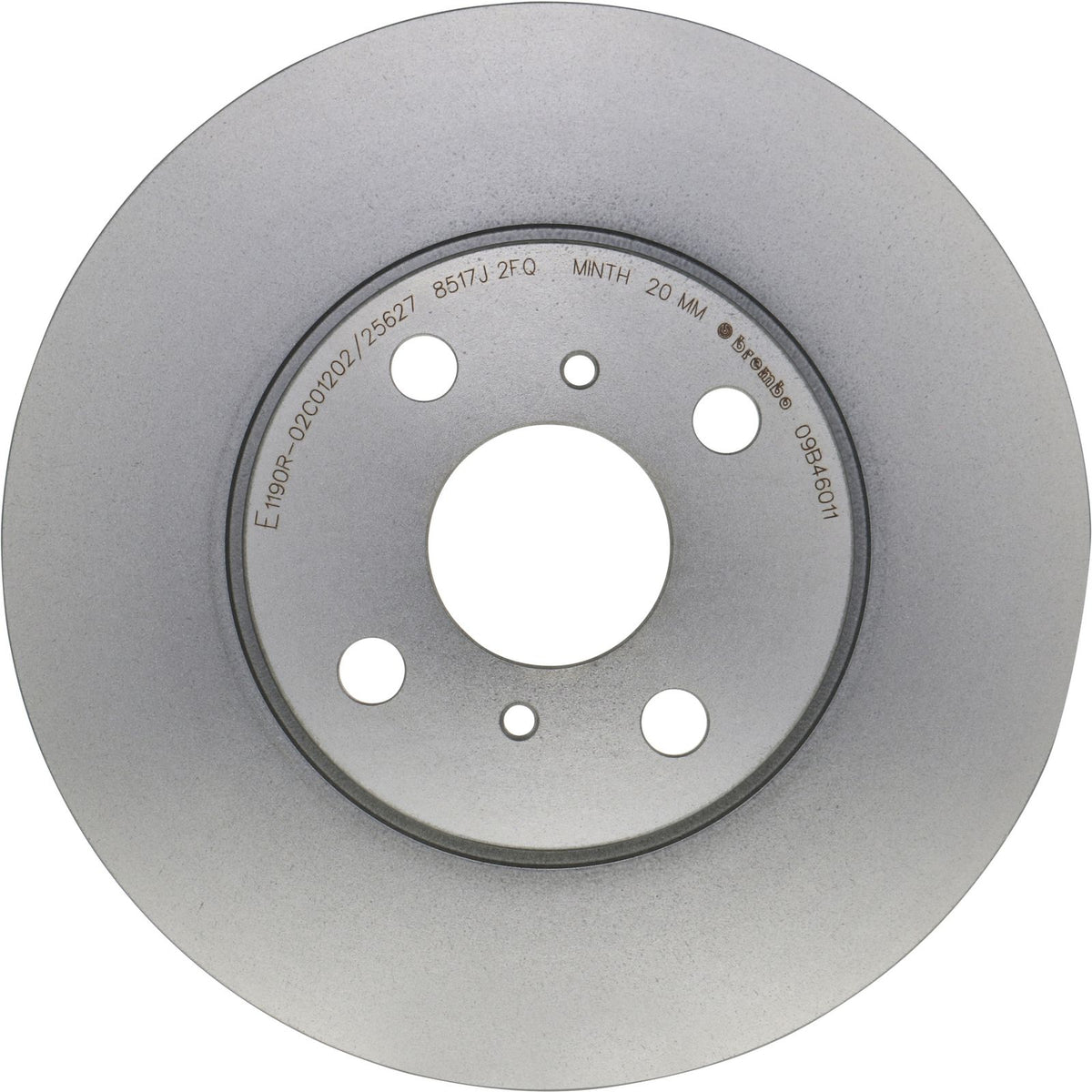 PRIME UV Coated Front Disc Brake Rotor - 09.B460.11_28