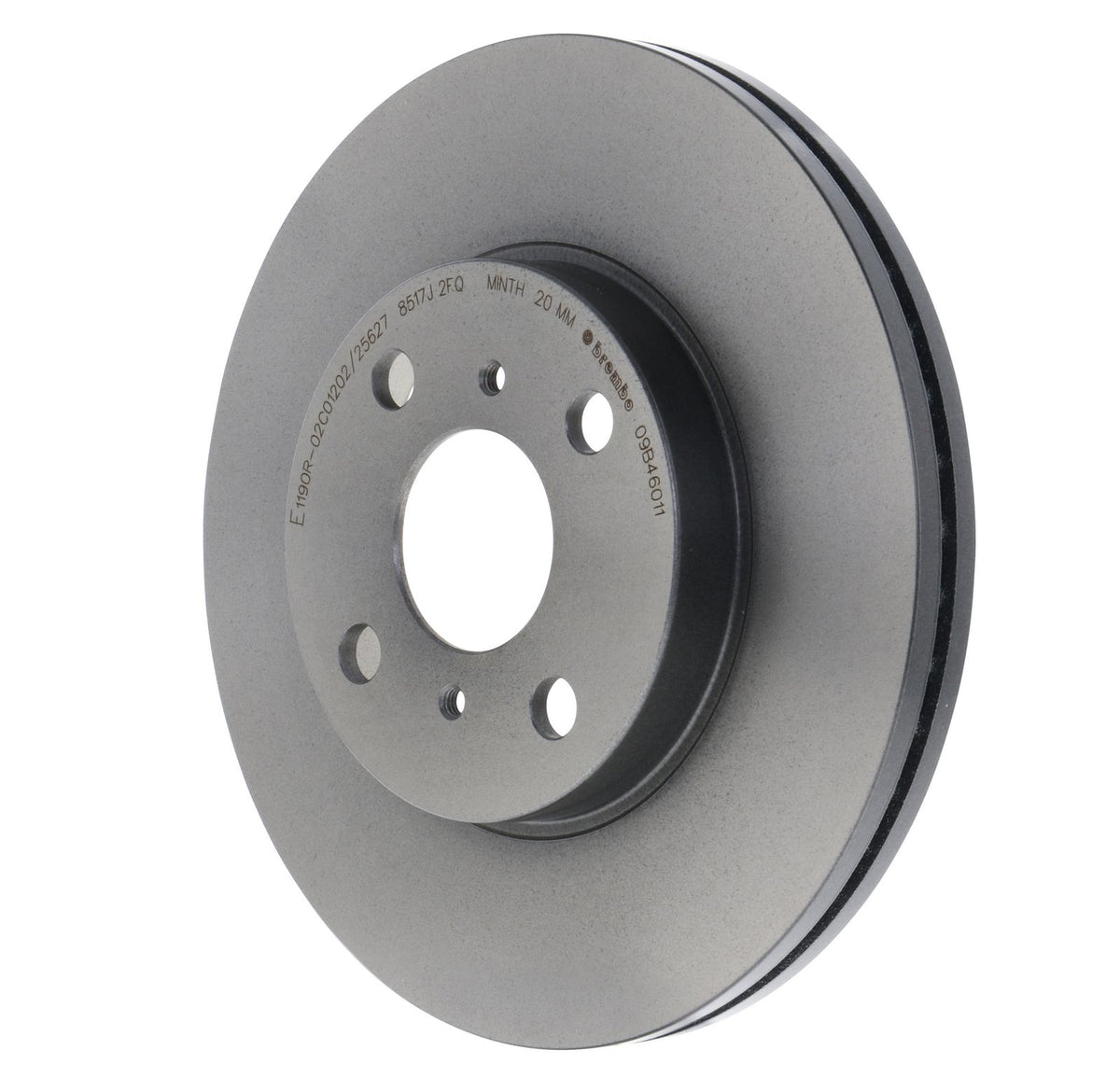 PRIME UV Coated Front Disc Brake Rotor - 09.B460.11_05