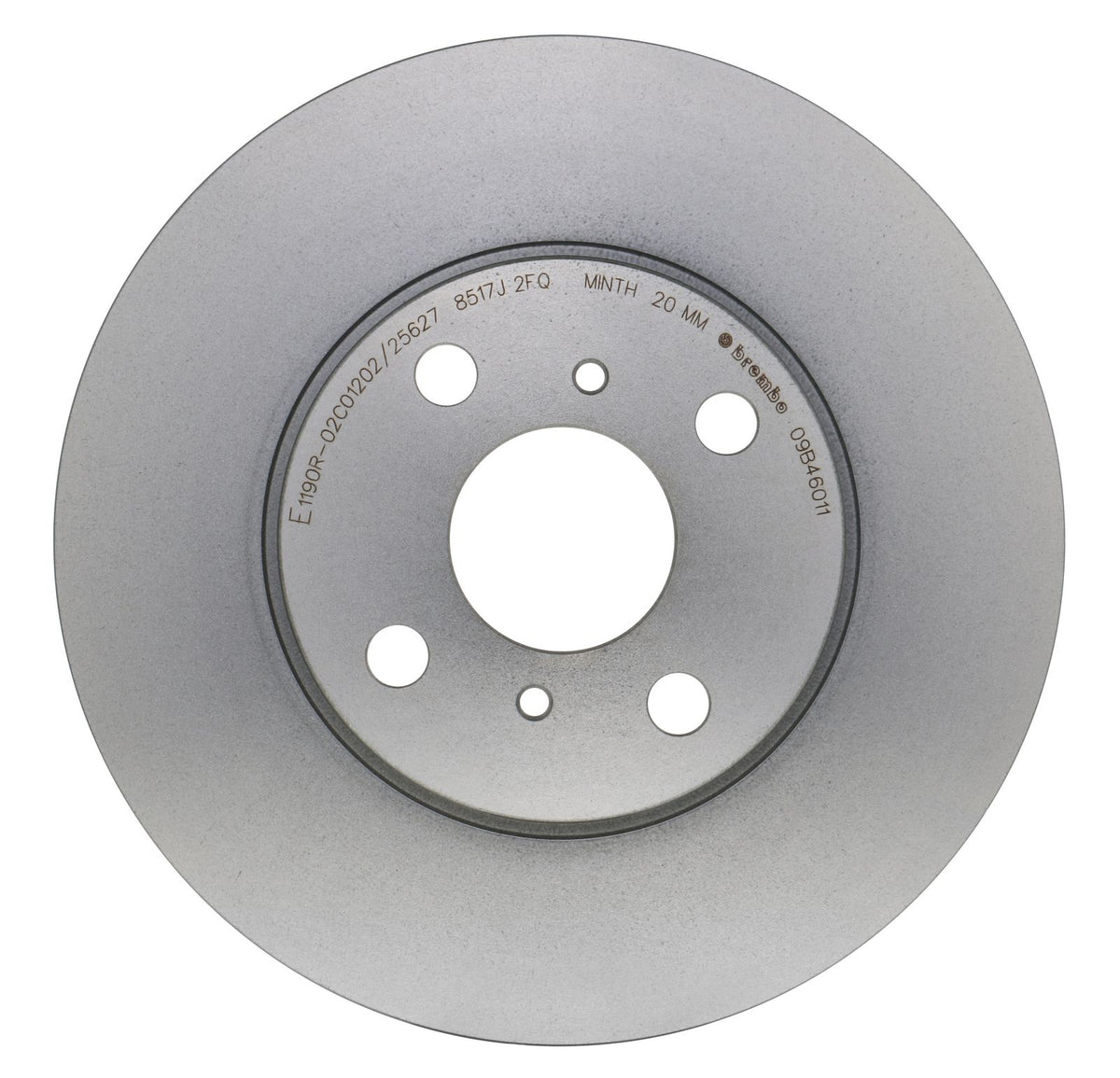 PRIME UV Coated Front Disc Brake Rotor - 09.B460.11_02