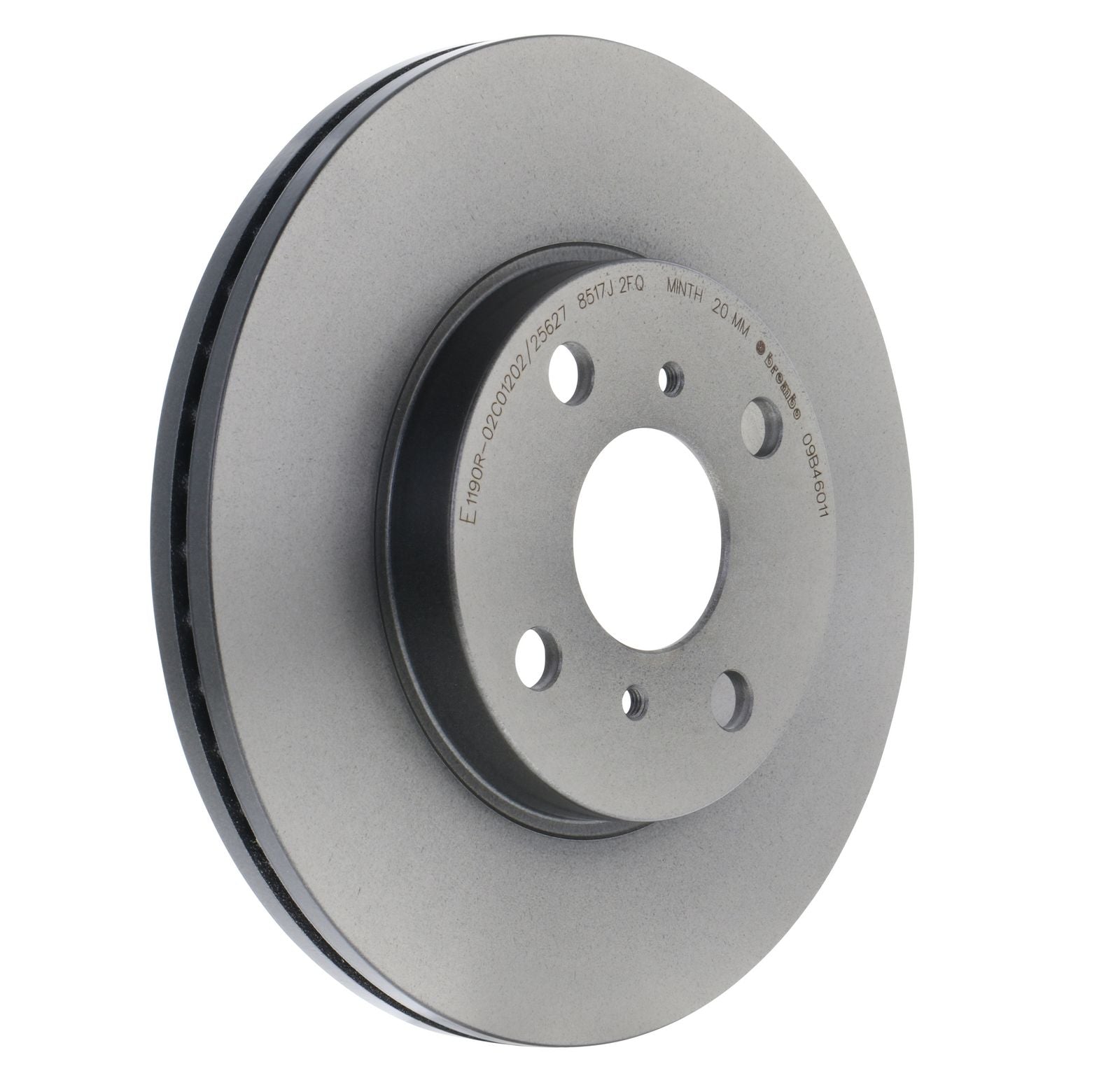 PRIME UV Coated Front Disc Brake Rotor - 09.B460.11_23