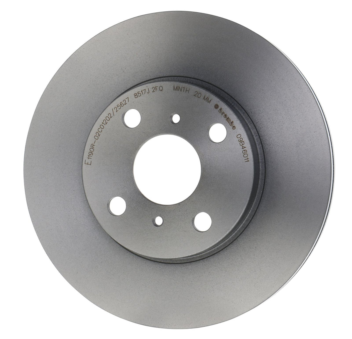PRIME UV Coated Front Disc Brake Rotor - 09.B460.11_03