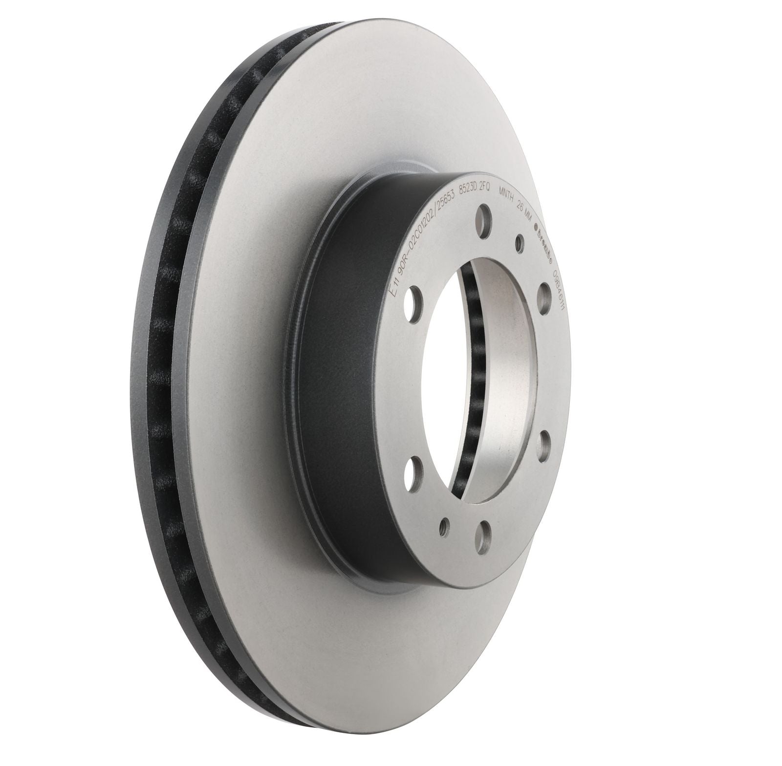 PRIME UV Coated Front Disc Brake Rotor - 09.B461.11_26