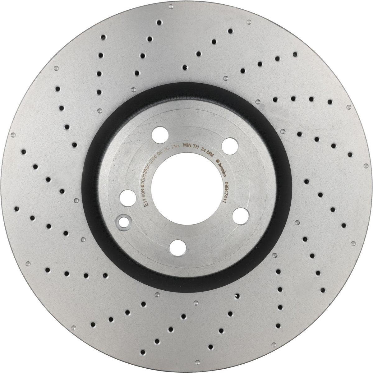PRIME UV Coated Front Disc Brake Rotor - 09.B474.11_28