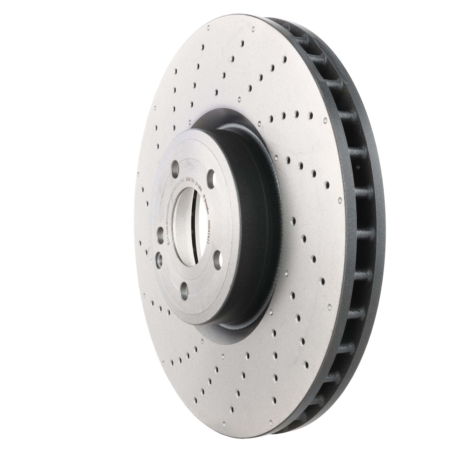 PRIME UV Coated Front Disc Brake Rotor - 09.B474.11_06