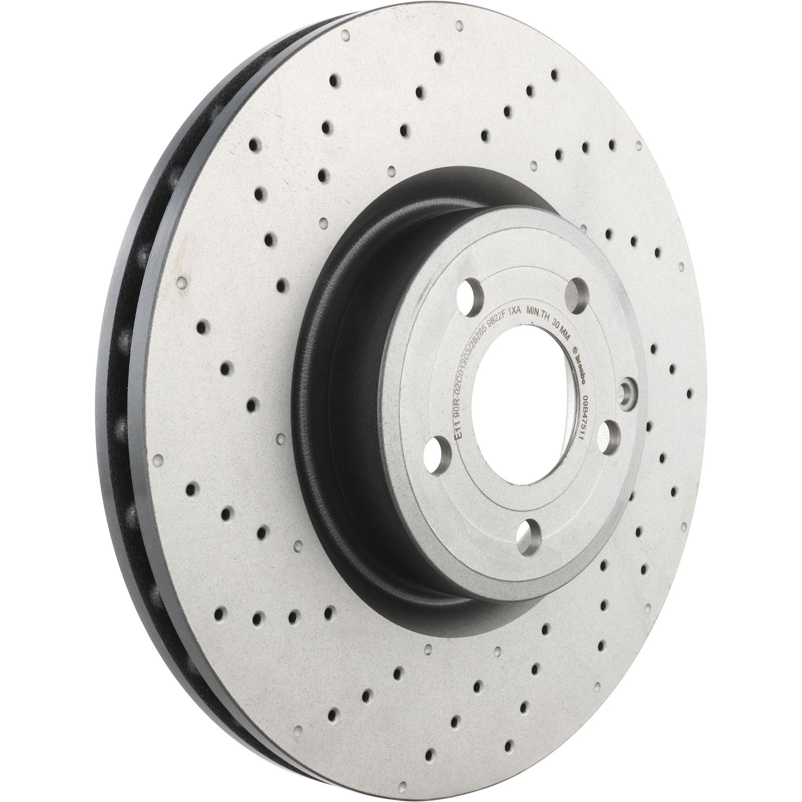 PRIME UV Coated Front Disc Brake Rotor - 09.B475.11_26