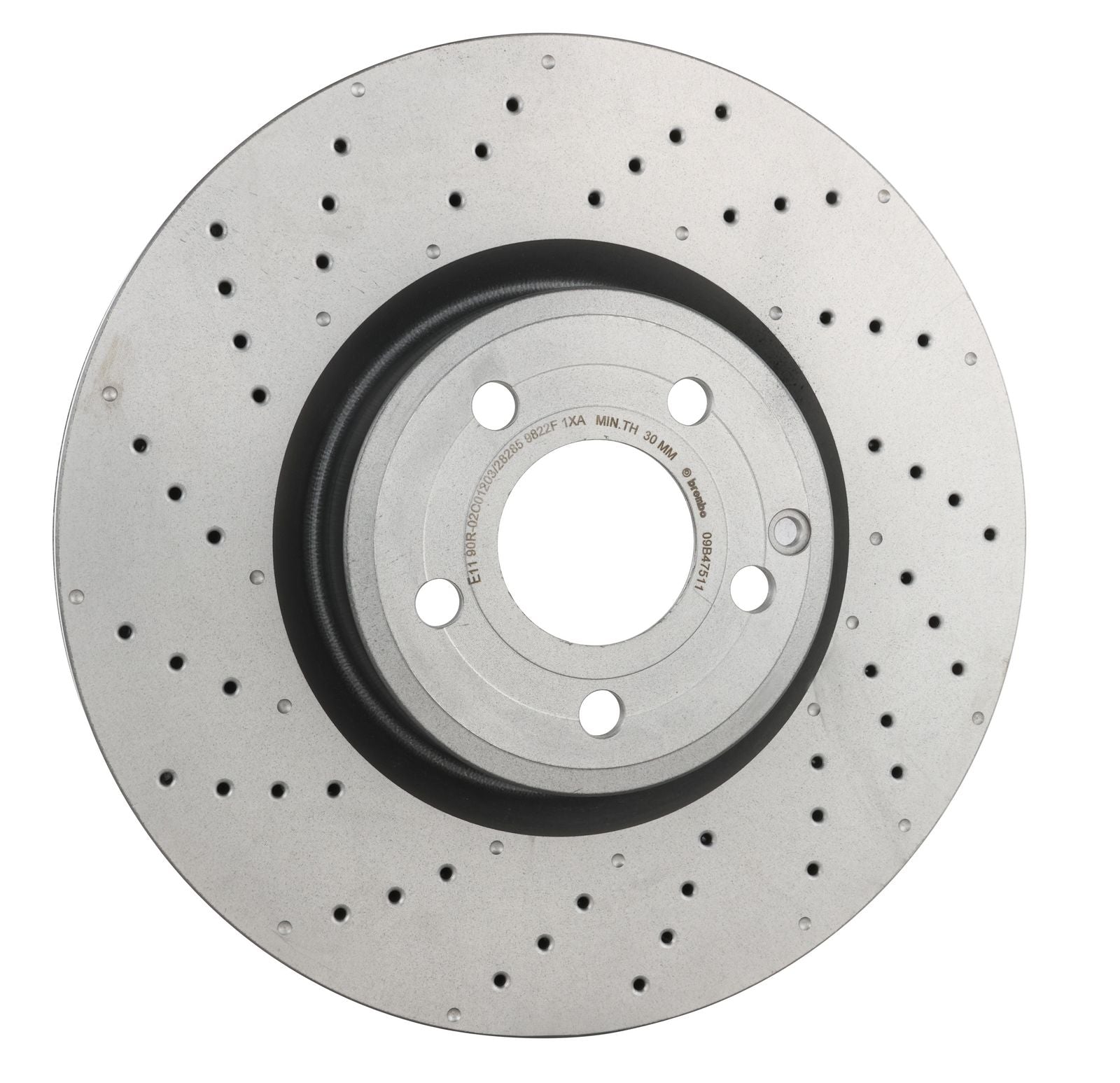 PRIME UV Coated Front Disc Brake Rotor - 09.B475.11_24