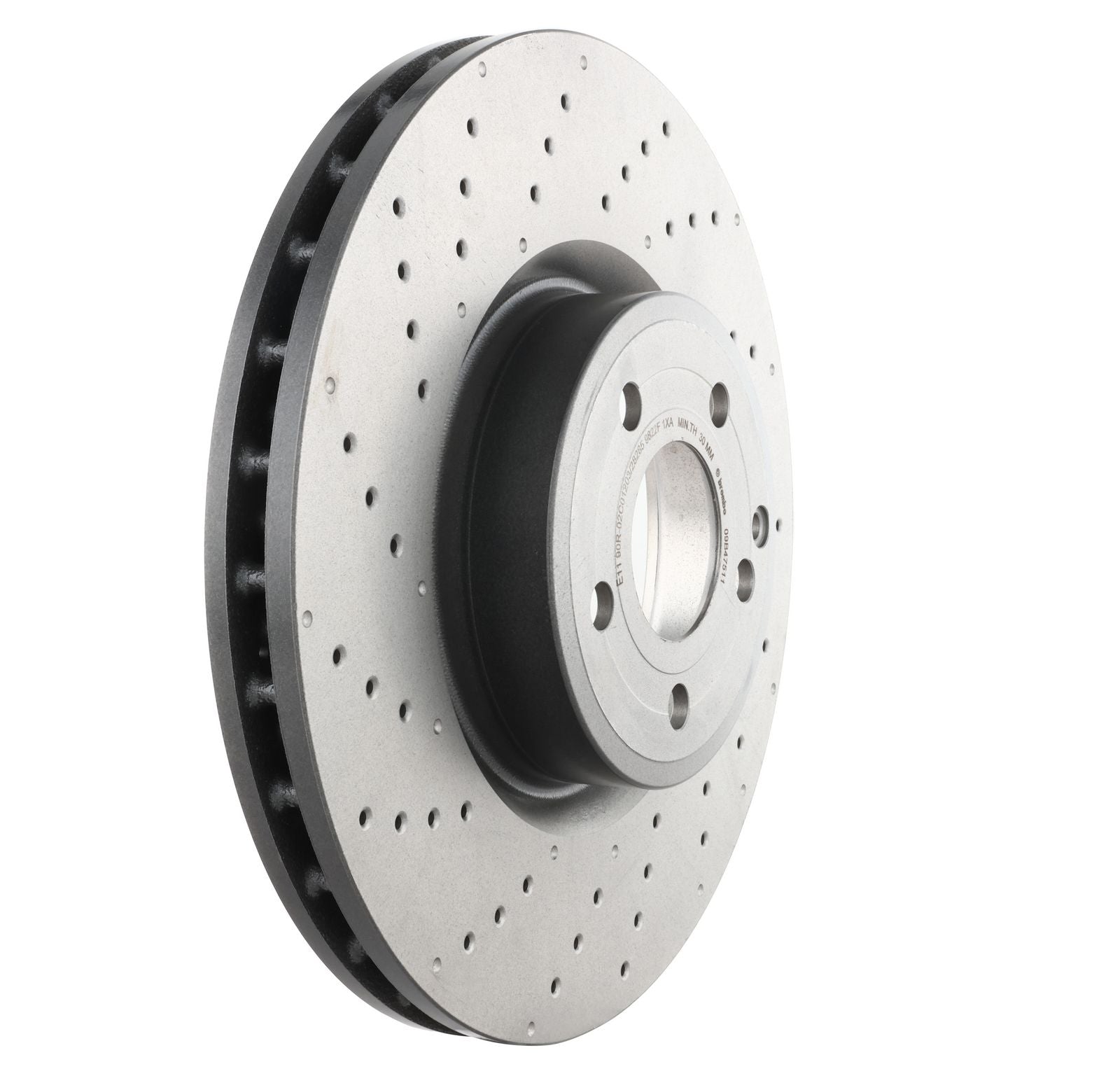 PRIME UV Coated Front Disc Brake Rotor - 09.B475.11_21