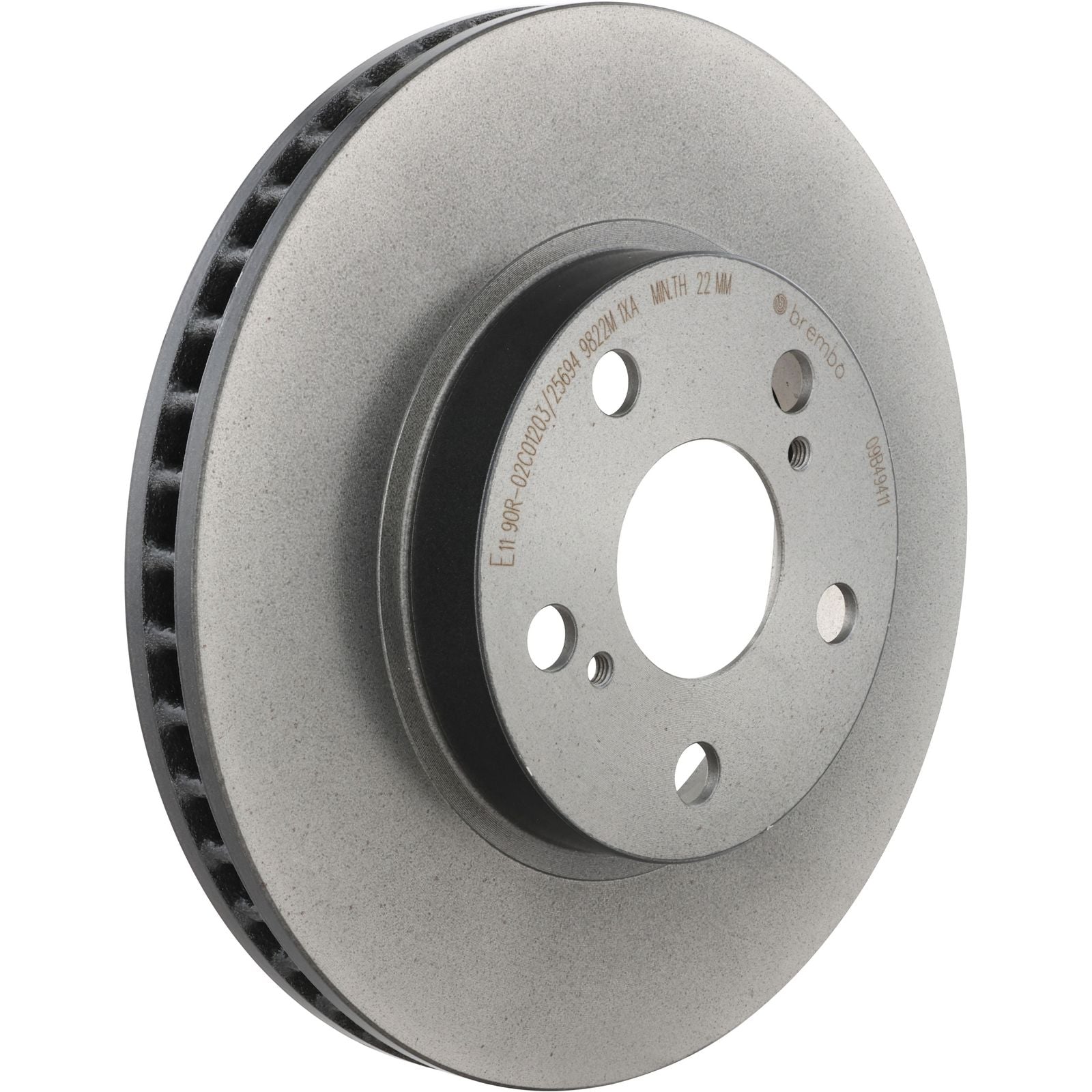 PRIME UV Coated Front Disc Brake Rotor - 09.B494.11_01