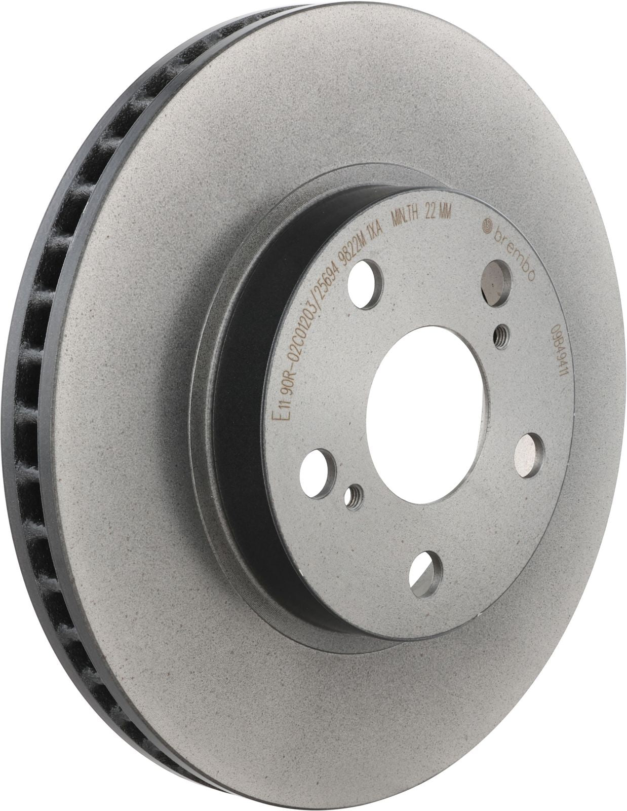 PRIME UV Coated Front Disc Brake Rotor - 09.B494.11_01