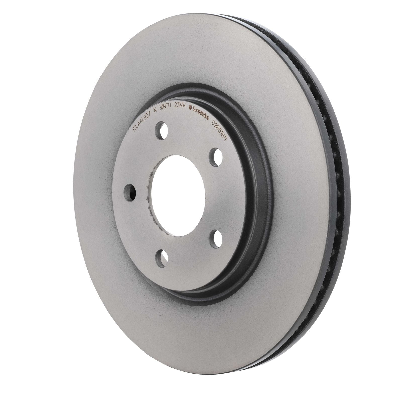 PRIME UV Coated Front Disc Brake Rotor - 09.B518.11_09