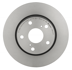 PRIME UV Coated Front Disc Brake Rotor - 09.B520.11_30