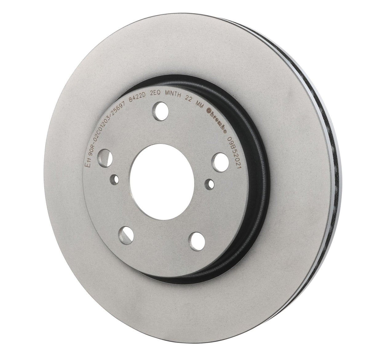 PRIME UV Coated Front Disc Brake Rotor - 09.B520.21_03