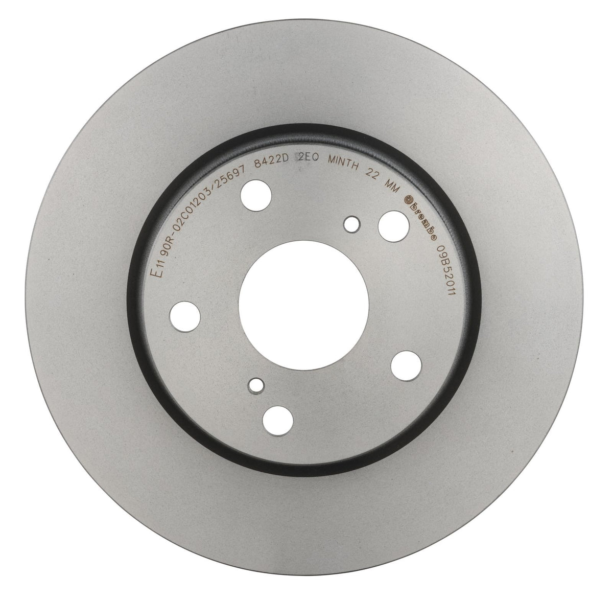 PRIME UV Coated Front Disc Brake Rotor - 09.B520.11_06