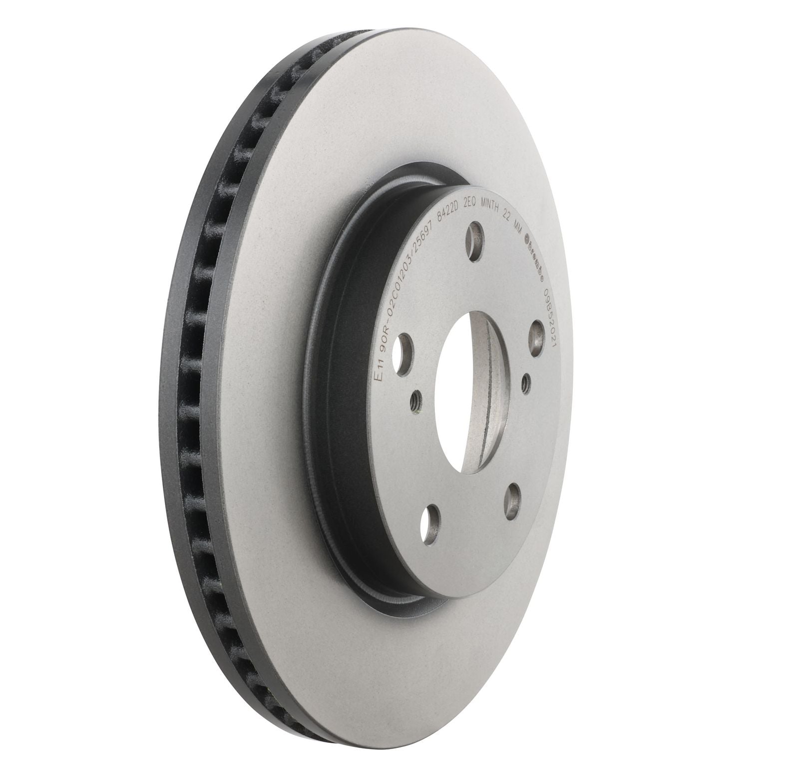 PRIME UV Coated Front Disc Brake Rotor - 09.B520.21_21