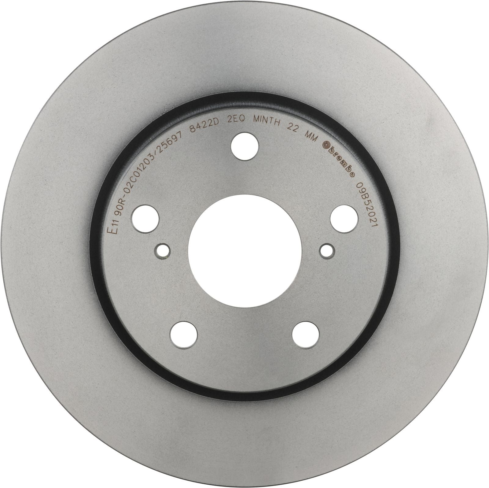 PRIME UV Coated Front Disc Brake Rotor - 09.B520.21_03