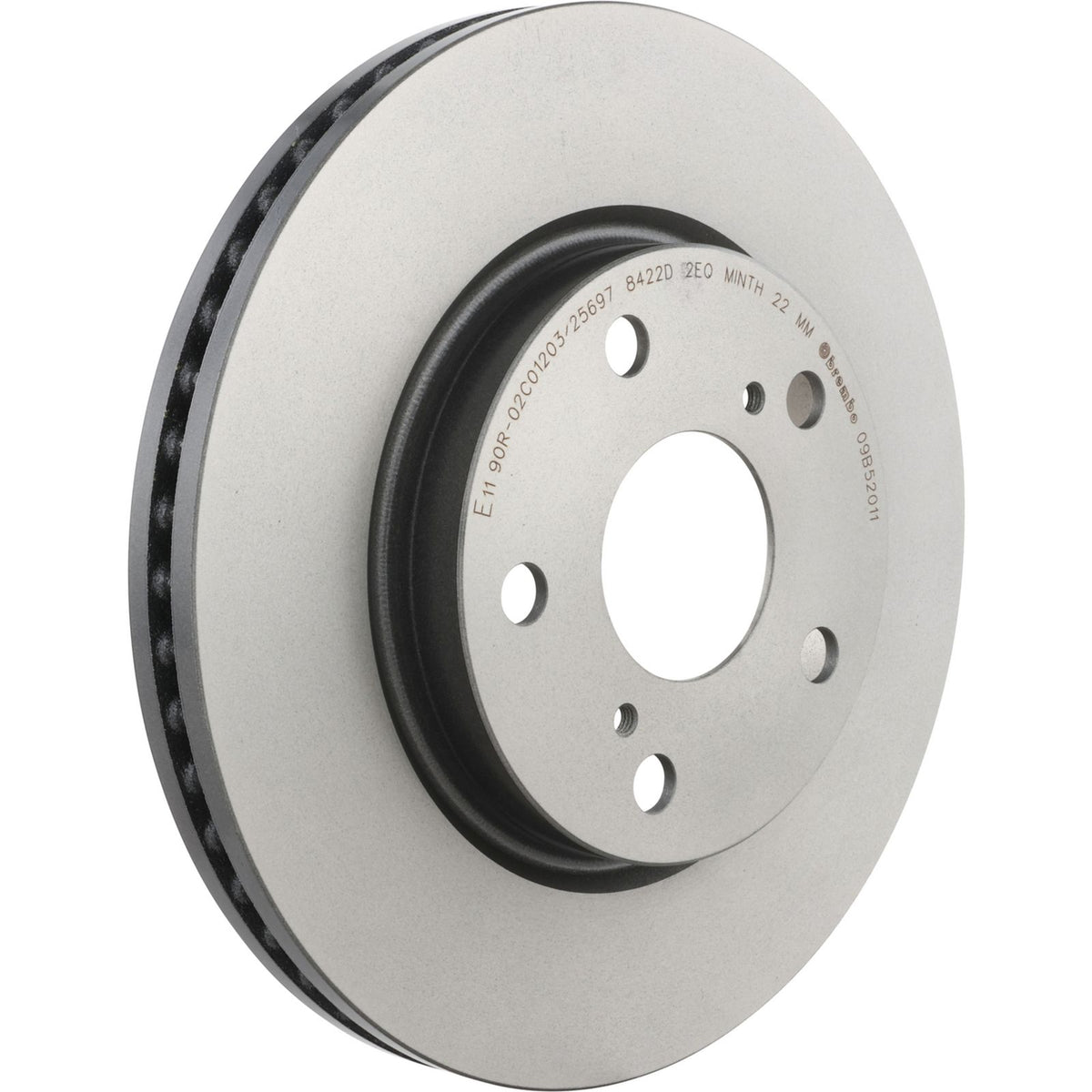 PRIME UV Coated Front Disc Brake Rotor - 09.B520.11_04