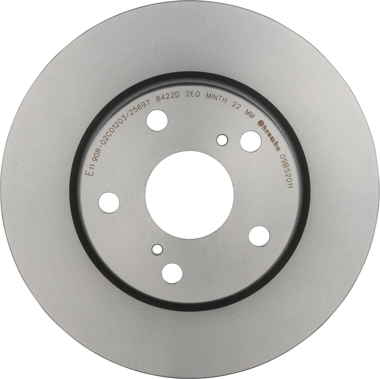 PRIME UV Coated Front Disc Brake Rotor - 09.B520.11_03